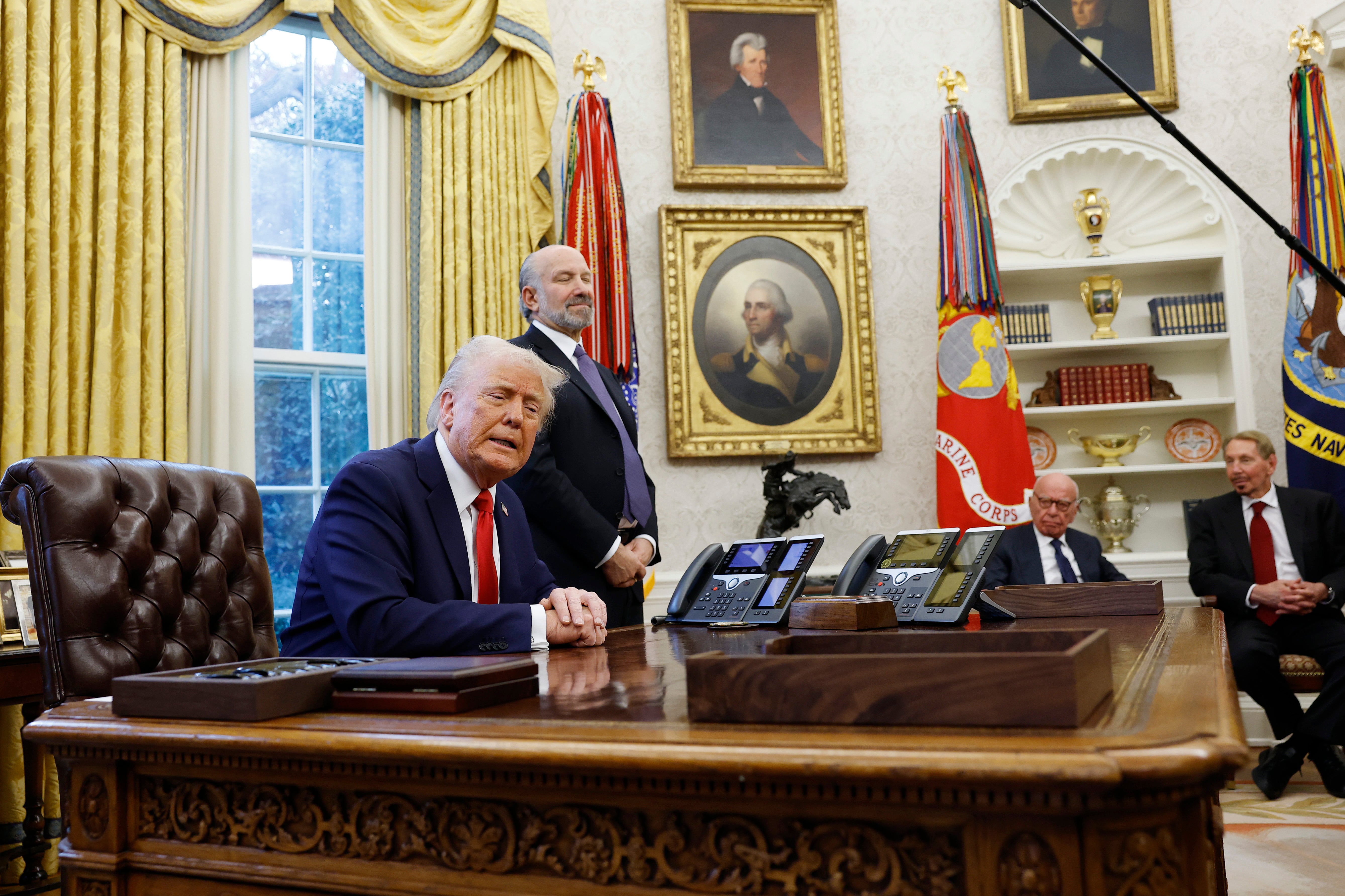 Trump signed sweeping executive orders imposing hefty tariffs on Mexico, Canada and China. China hit back with levies of their own after deals were struck with Mexico and Canada.