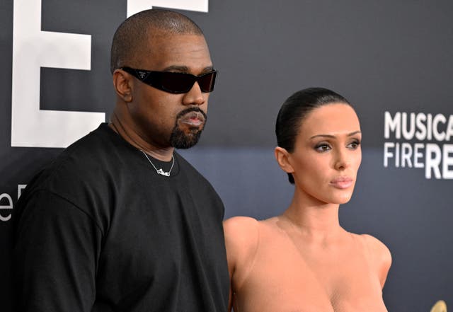 <p>Kanye West and Bianca Censori</p>