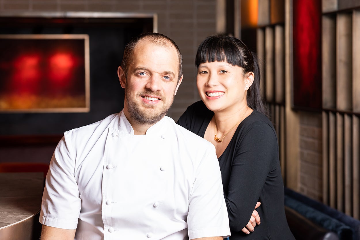From fine dining in New York to running a Michelin-starred kitchen together, James Knappett and Sandia Chang have built their restaurant – and their relationship – on mutual respect (and, occasionally, fiery debates)