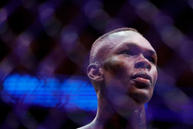 <p>Former UFC champion Israel Adesanya</p>
