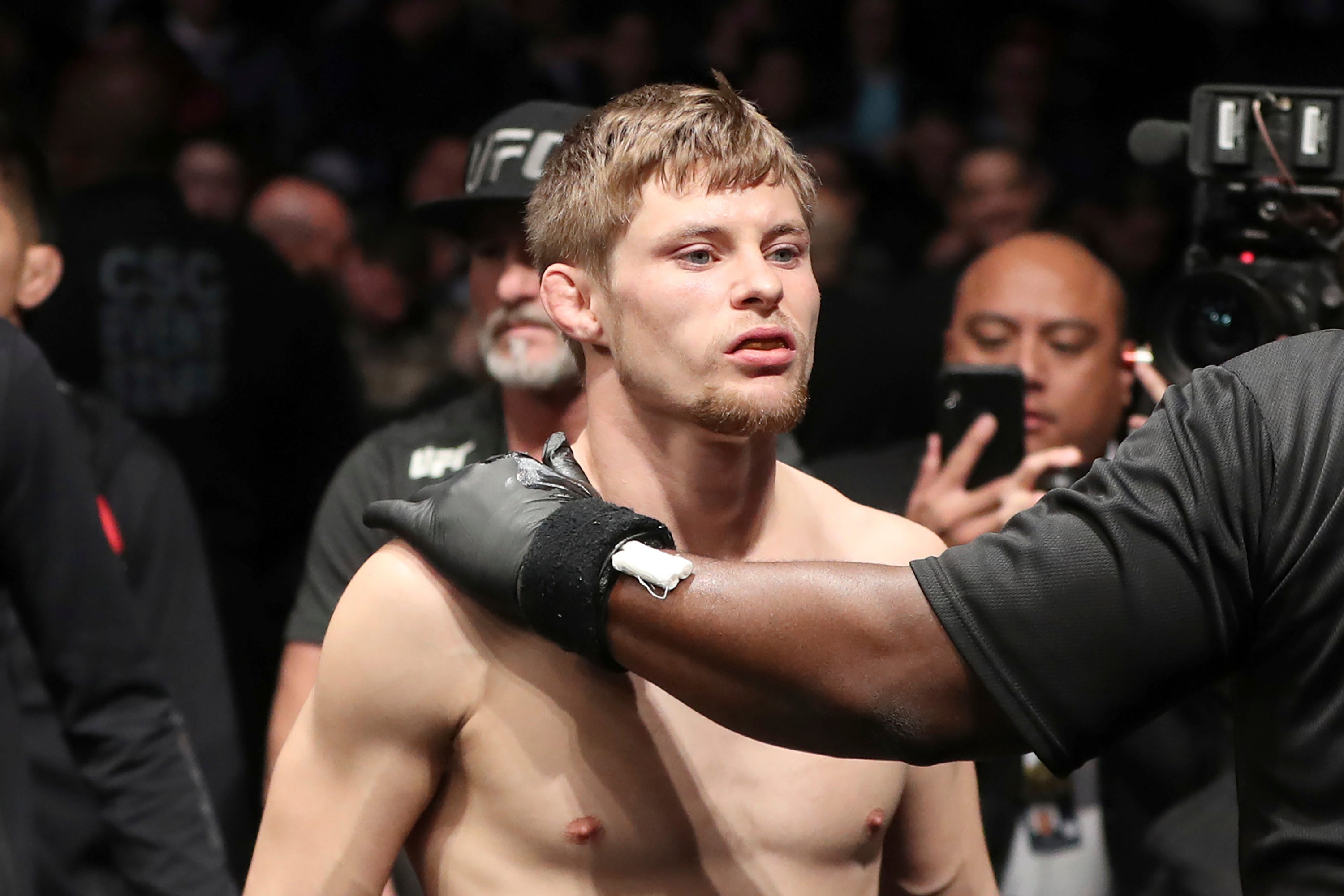 Bryce Mitchell choked out by Jean Silva at UFC 314 after praising Hitler