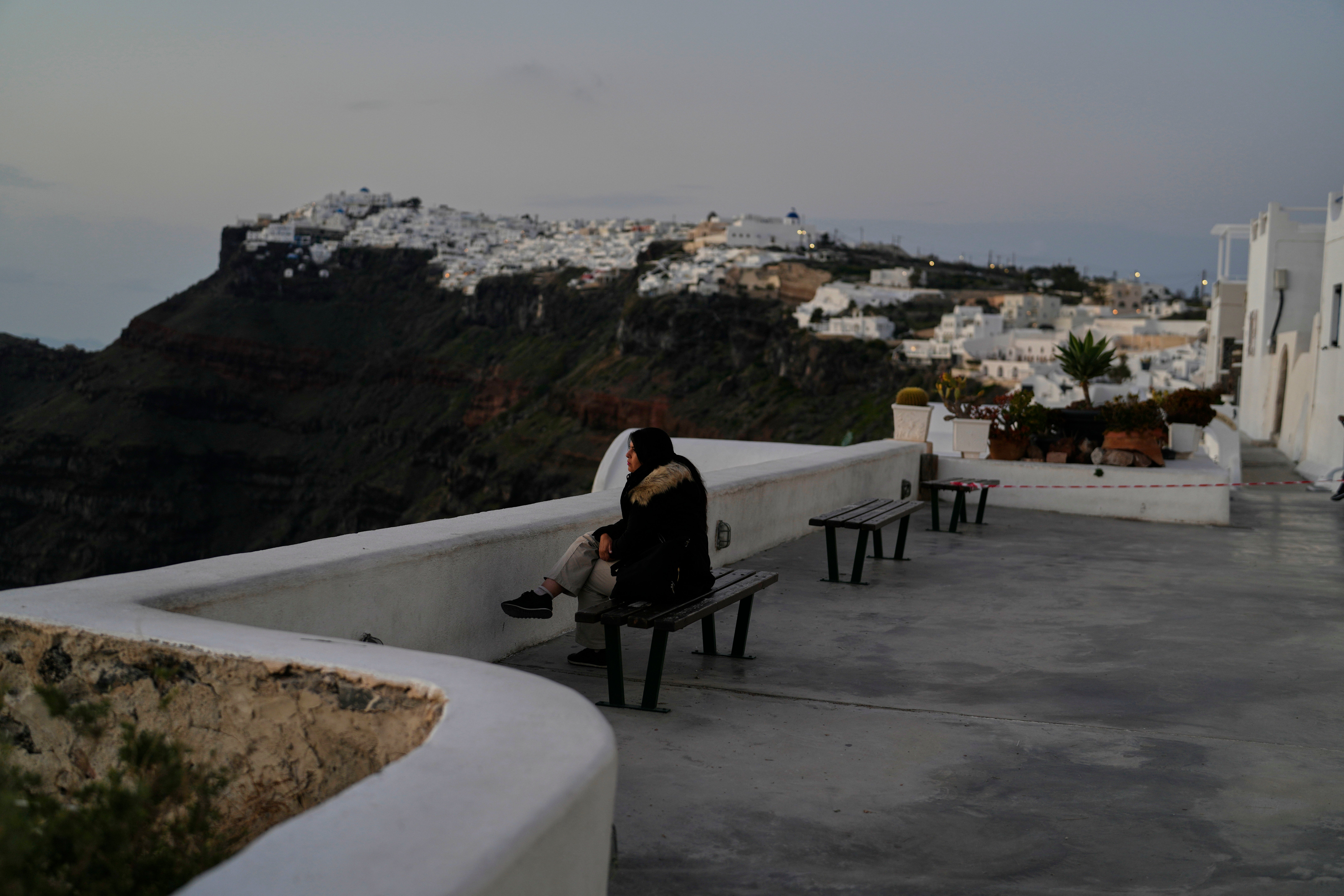Greece Earthquakes Santorini