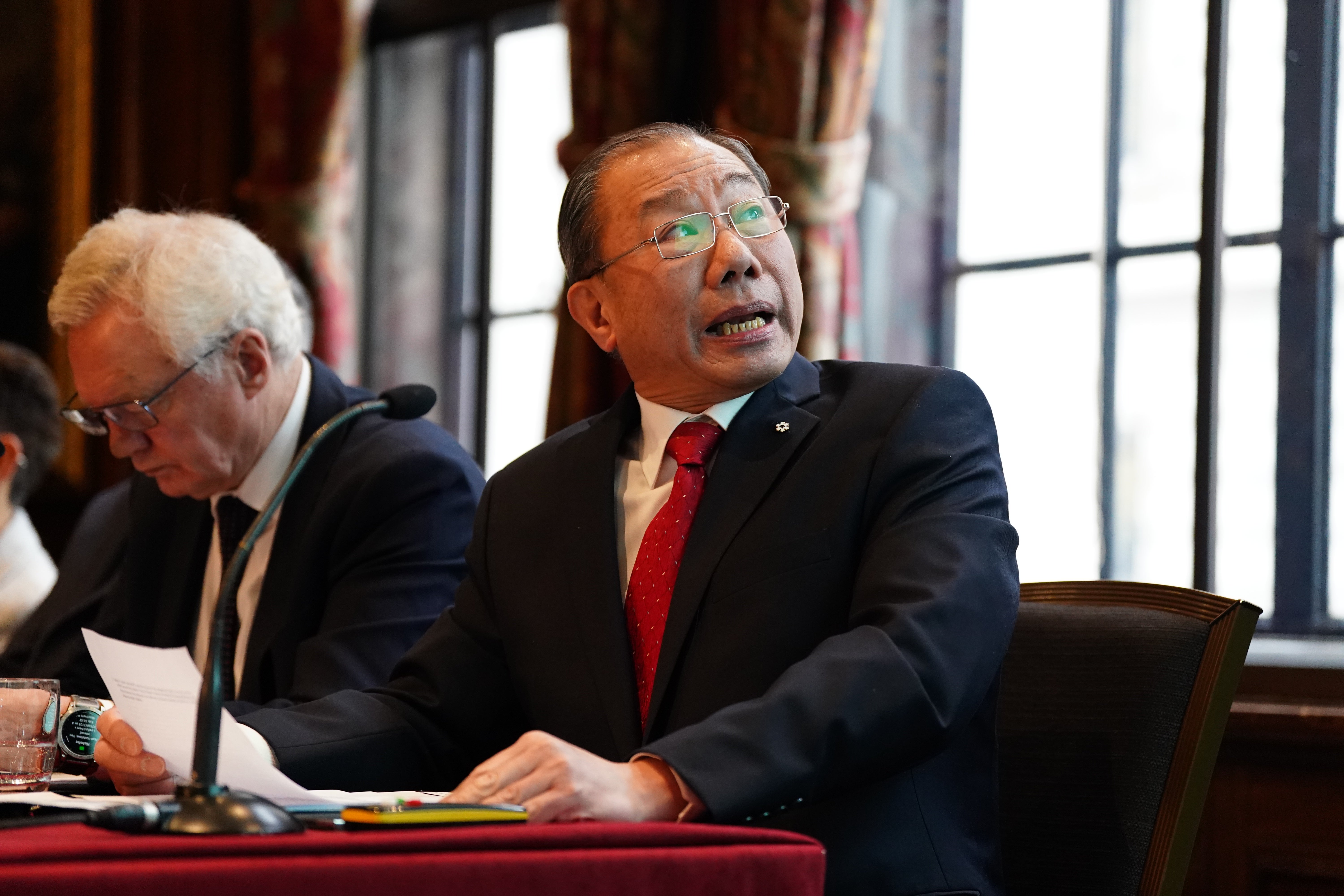 Dr Shoo Lee, at a press conference to announce "new medical evidence" from an international panel of neonatologists regarding the safety of the convictions of Lucy Letby