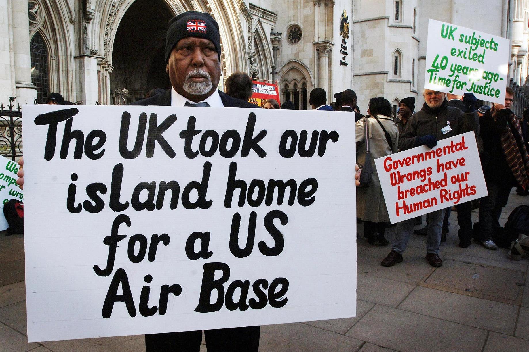Negotiations on returning the Chagos Islands to Mauritius follow a long-running legal battle by the archipelago’s former residents (Fiona Hanson/PA)