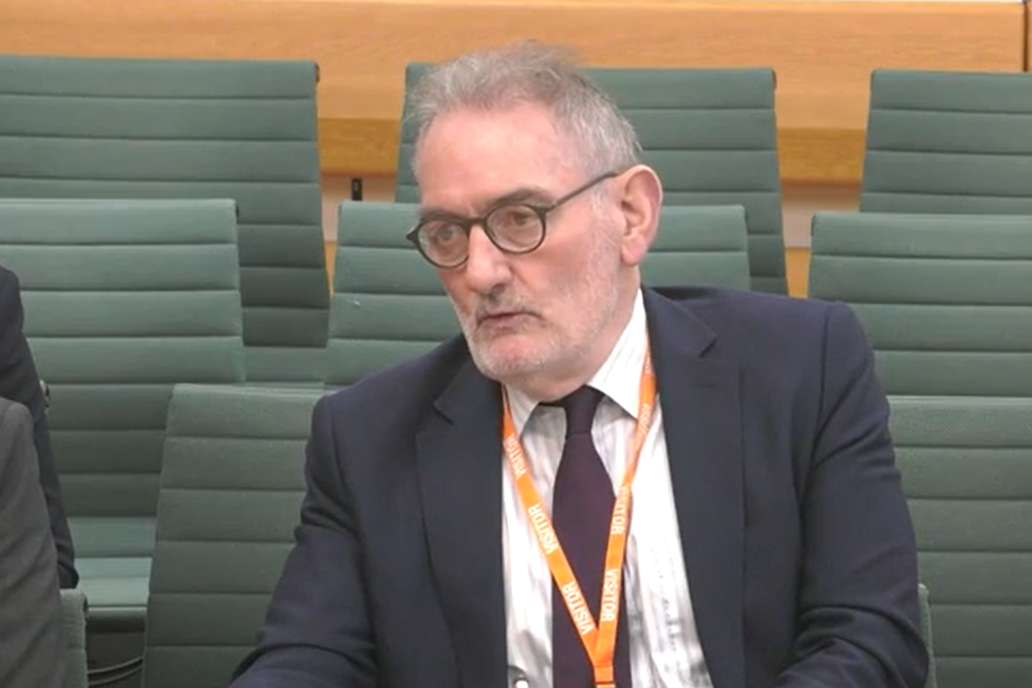 Sir Ian Diamond appeared before the Treasury Committee