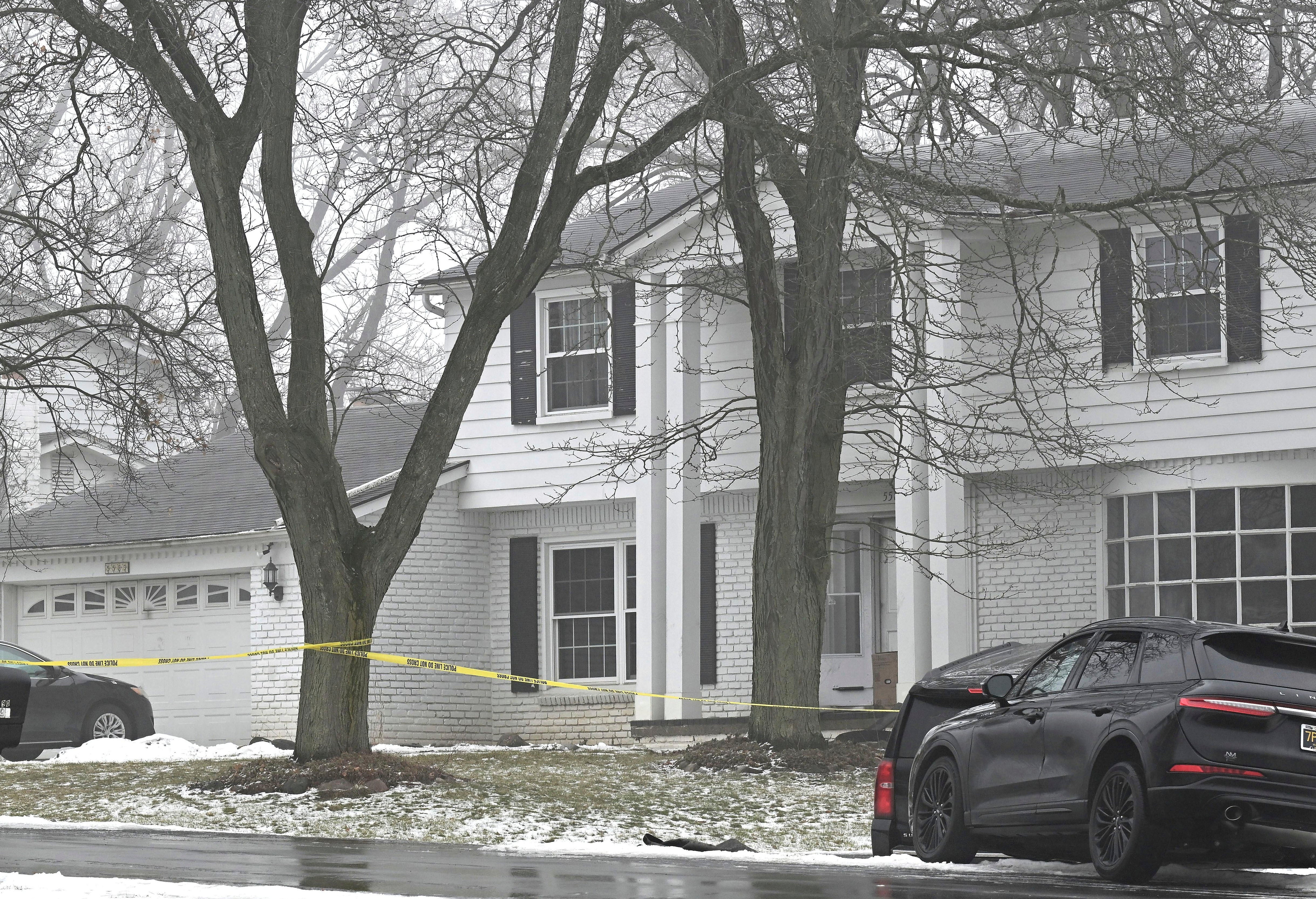 Three children died Sunday night, in a fire at this home in West Bloomfield, Michigan.
