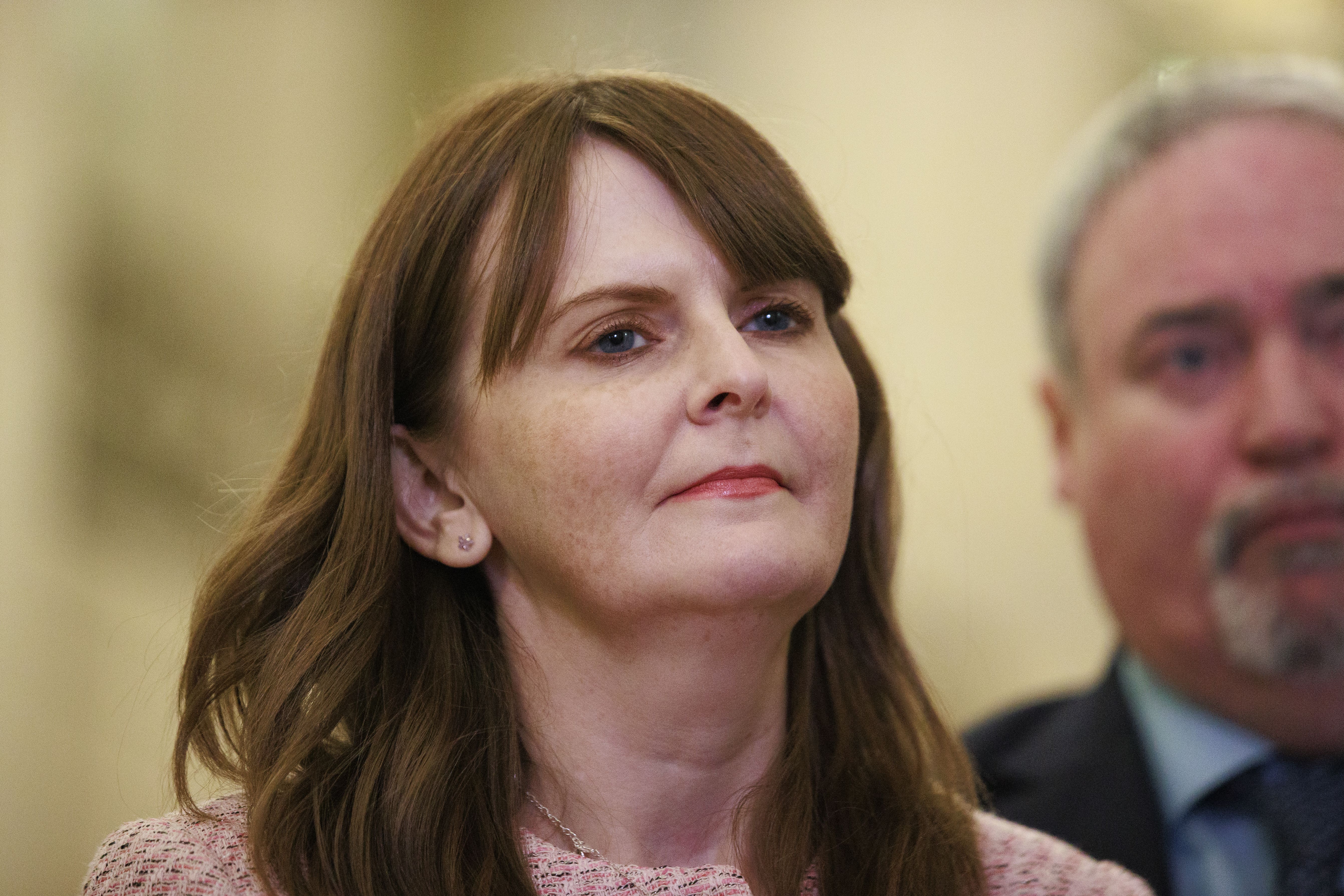 Economy Minister Caoimhe Archibald criticised a speech delivered by Hilary Benn in Belfast (Liam McBurney/PA)