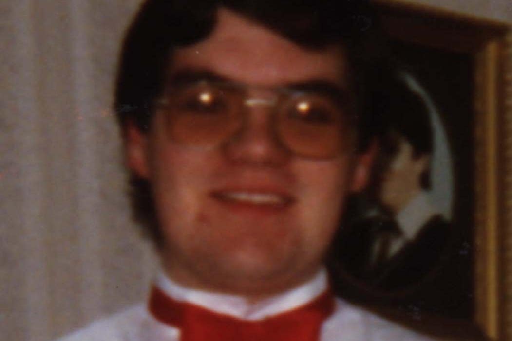 Bryan White, aged 27, from Omagh, who died in the Omagh bomb with his father Fred White (Handout/PA)