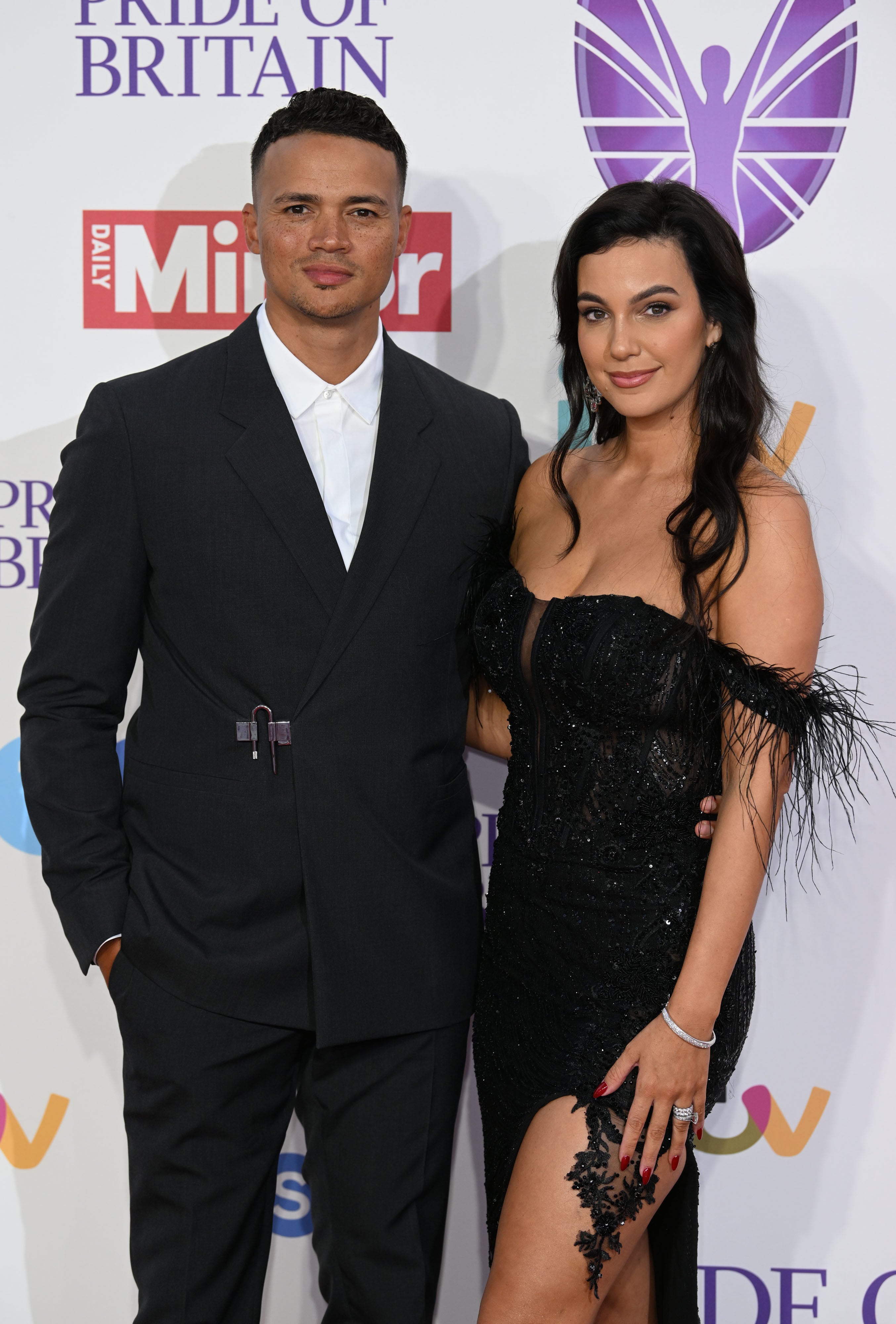 Jermaine Jenas and his wife Ellie Penfol