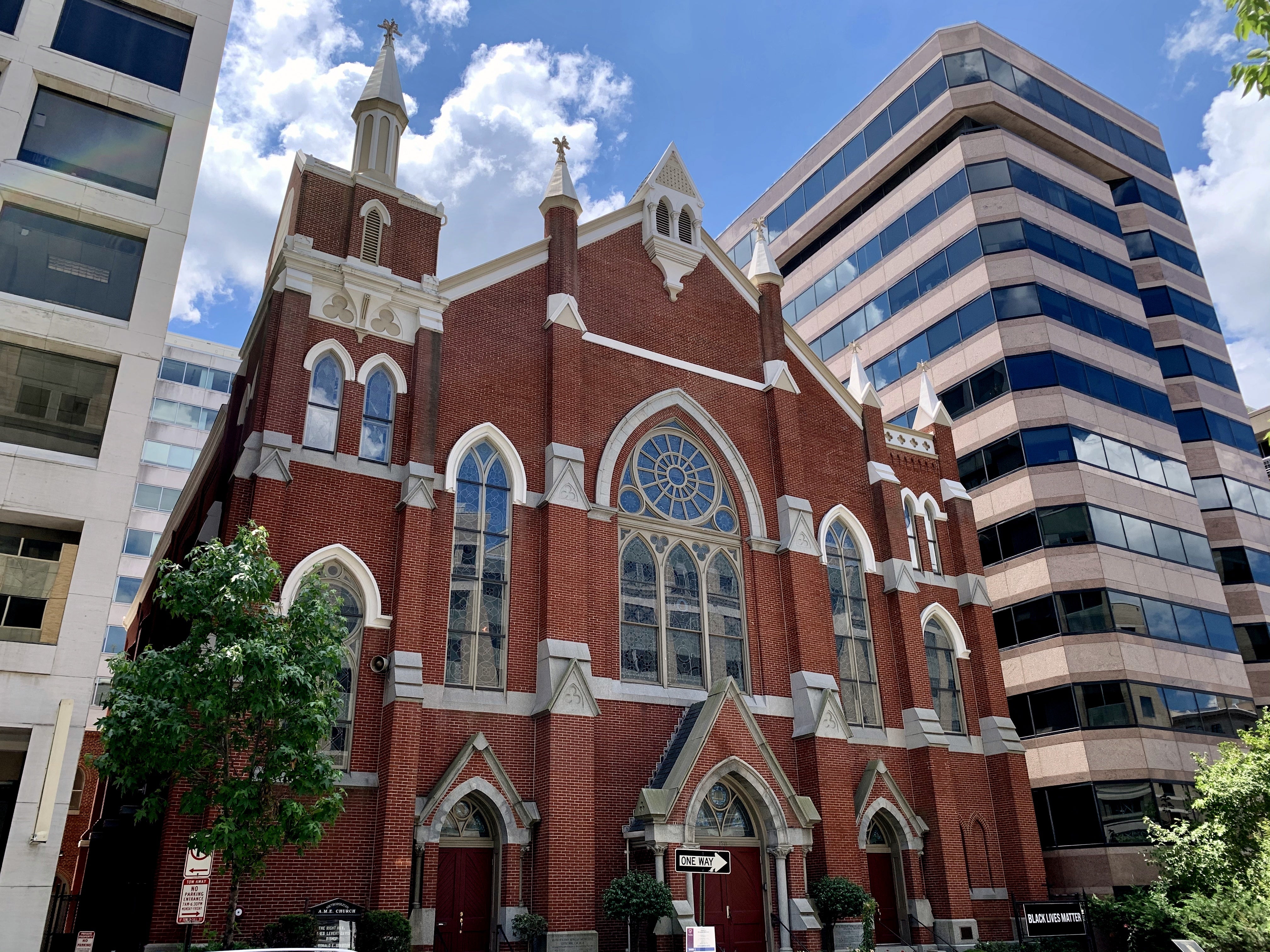 Metropolitan African Methodist Episcopal Church was allegedly attacked by Proud Boys members on December 12, 2020