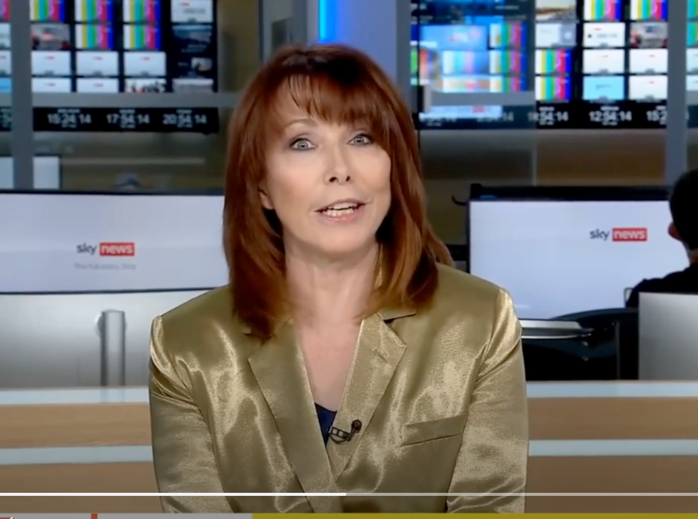 Burley has been with the news channel for more than 36 years