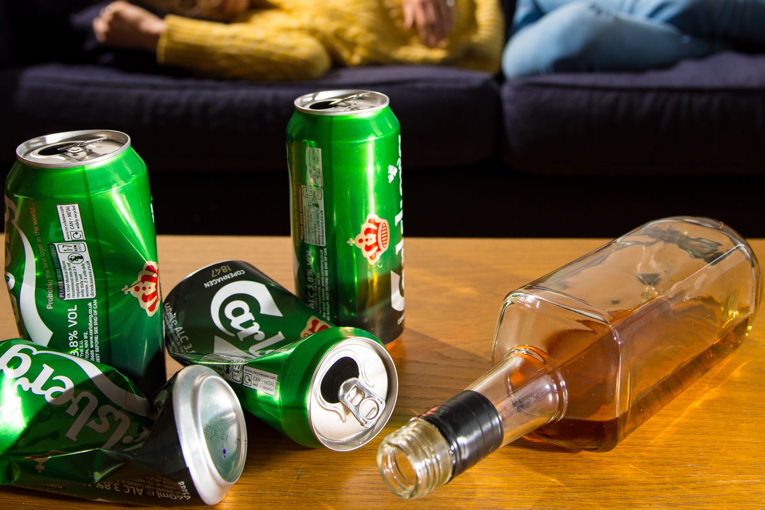 Scotland continues to have one of the the highest rates of alcohol-specific deaths in the UK (PA)