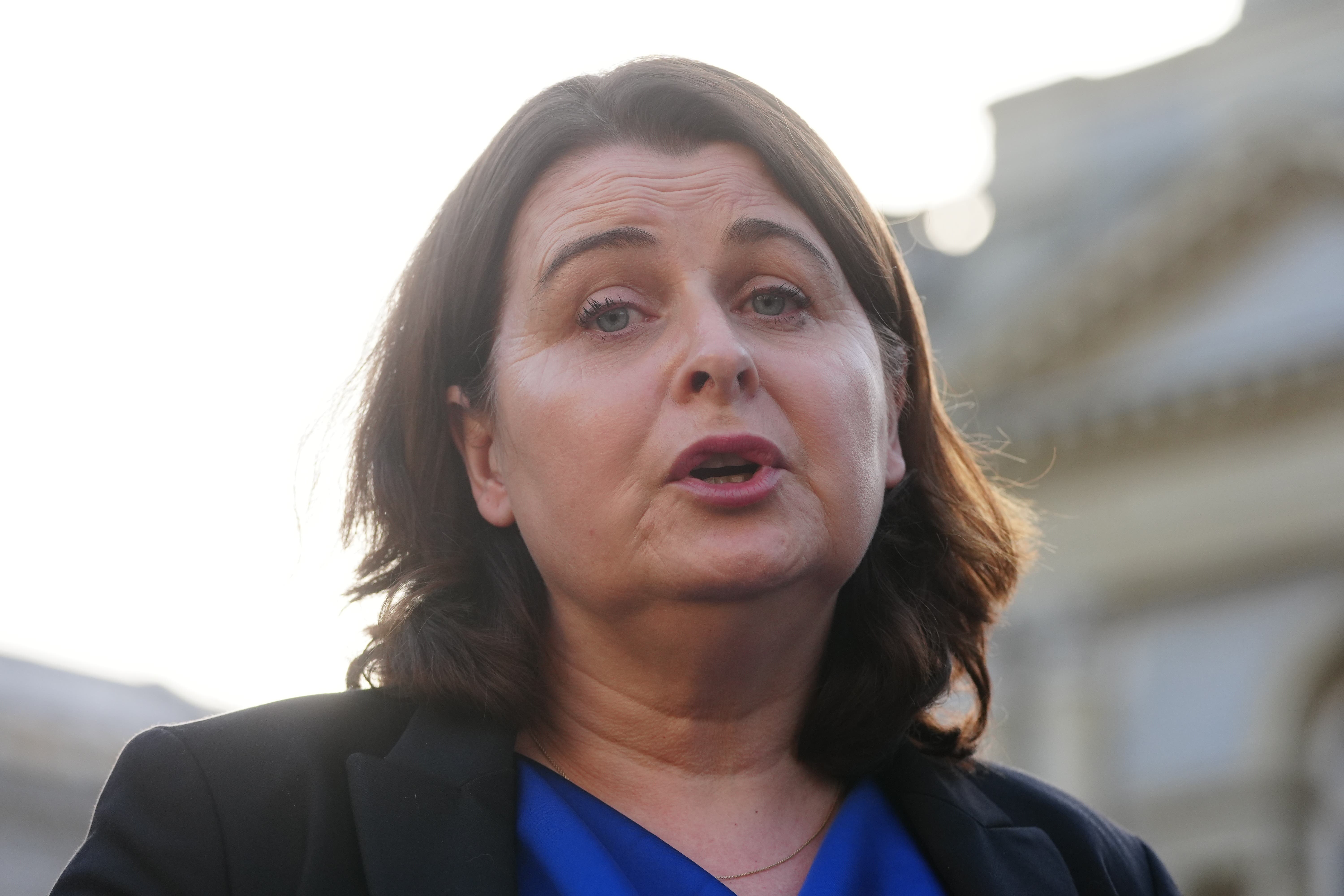 Social Democrats politician Jennifer Whitmore said the government ‘really needs to answer questions’ (Brian Lawless/PA)