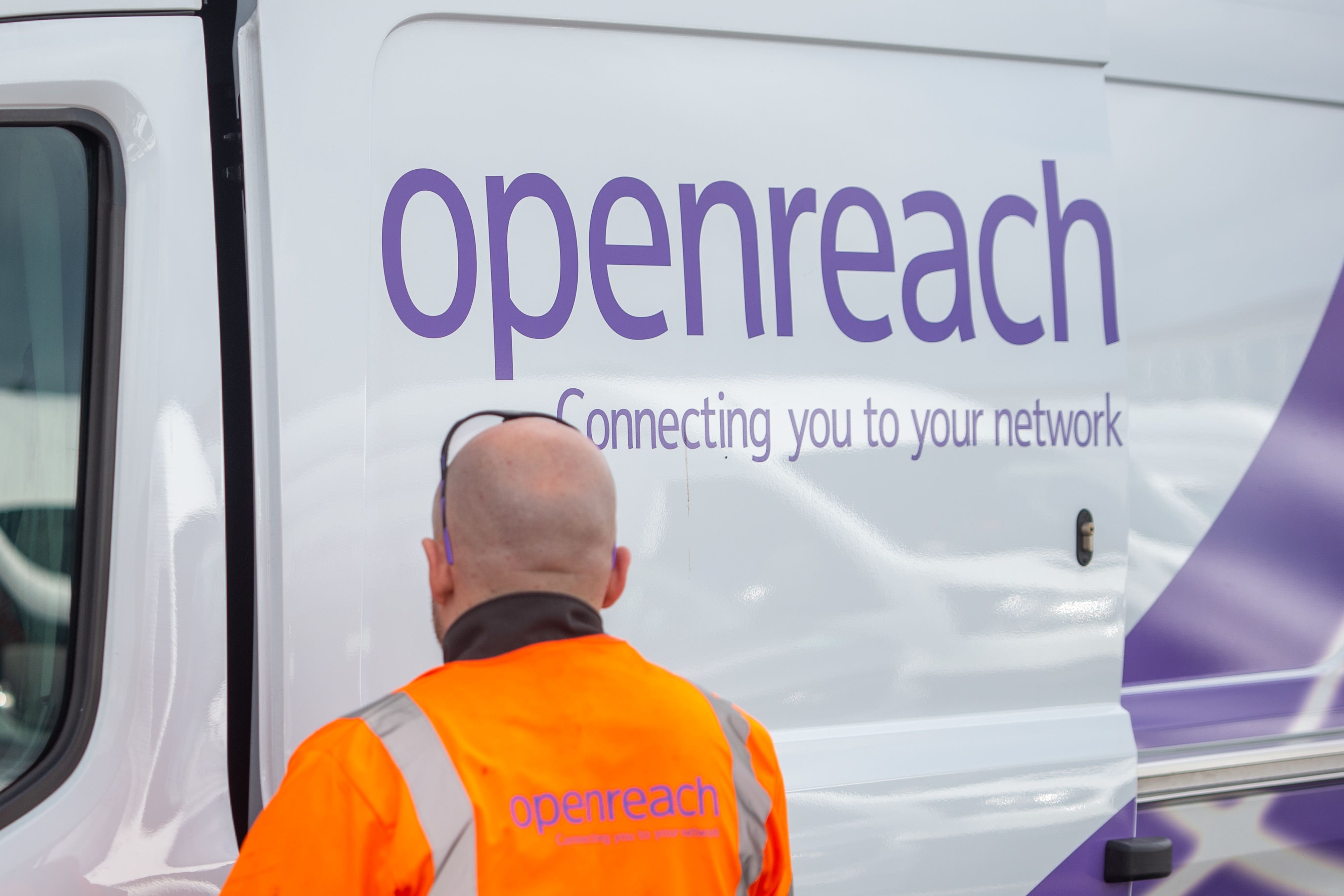 Openreach said demand for higher speeds and greater bandwidth continued to grow (Joe Giddens/PA)