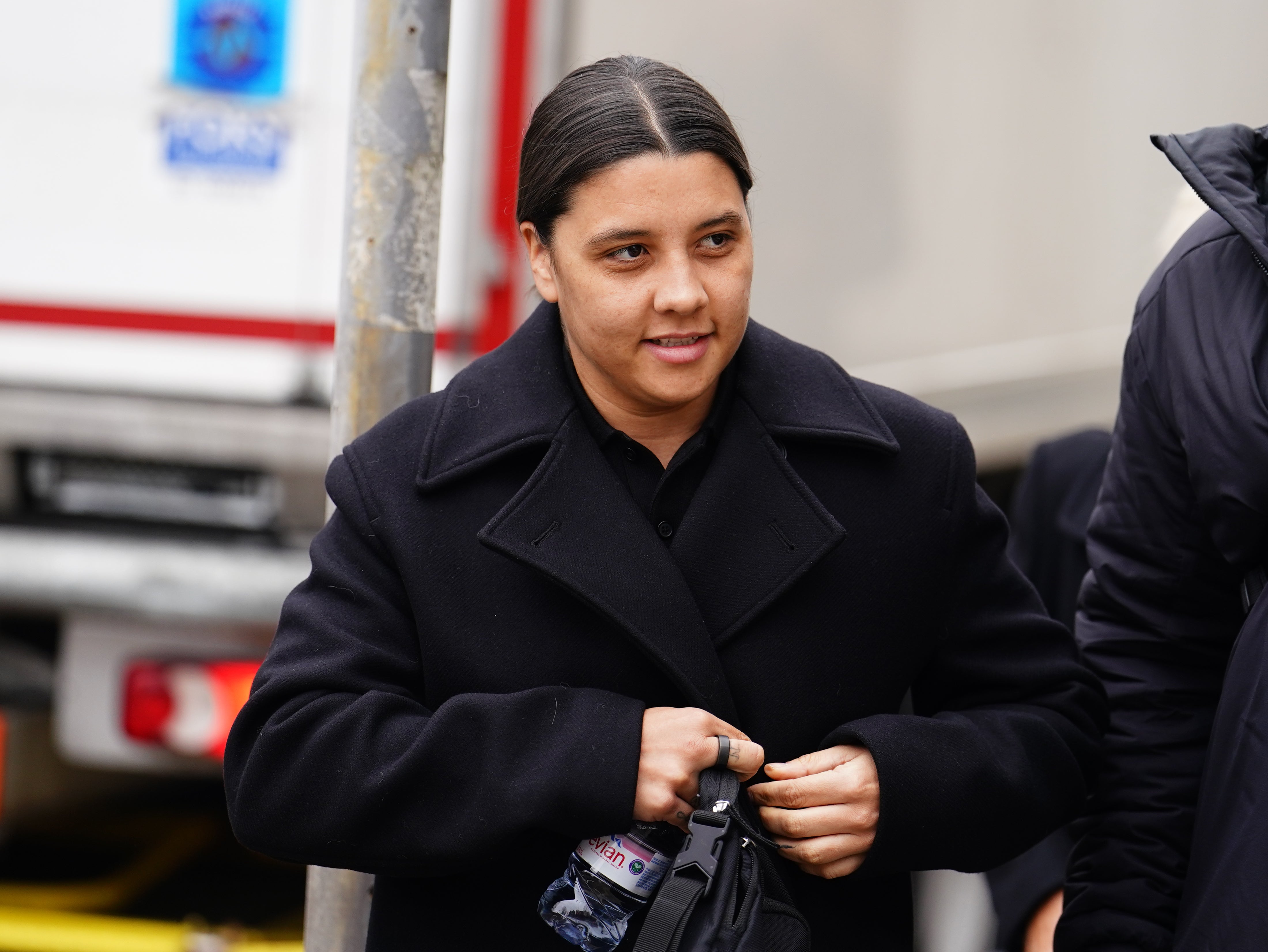 Chelsea and Australia striker Sam Kerr is charged with racially aggravated harassment of a police officer (Jordan Pettitt/PA)
