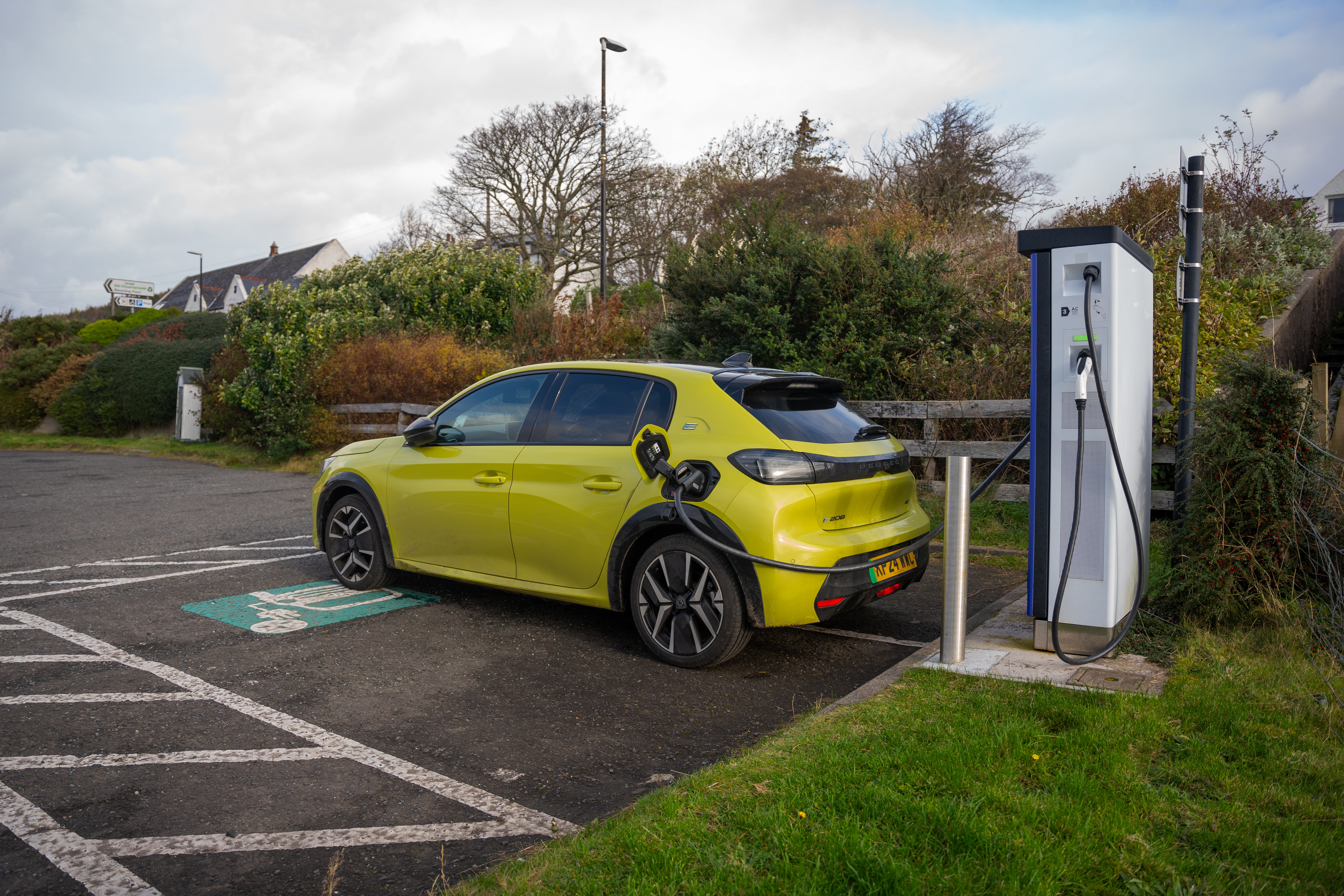 Some of the charging points were found in surprisingly pleasant spots