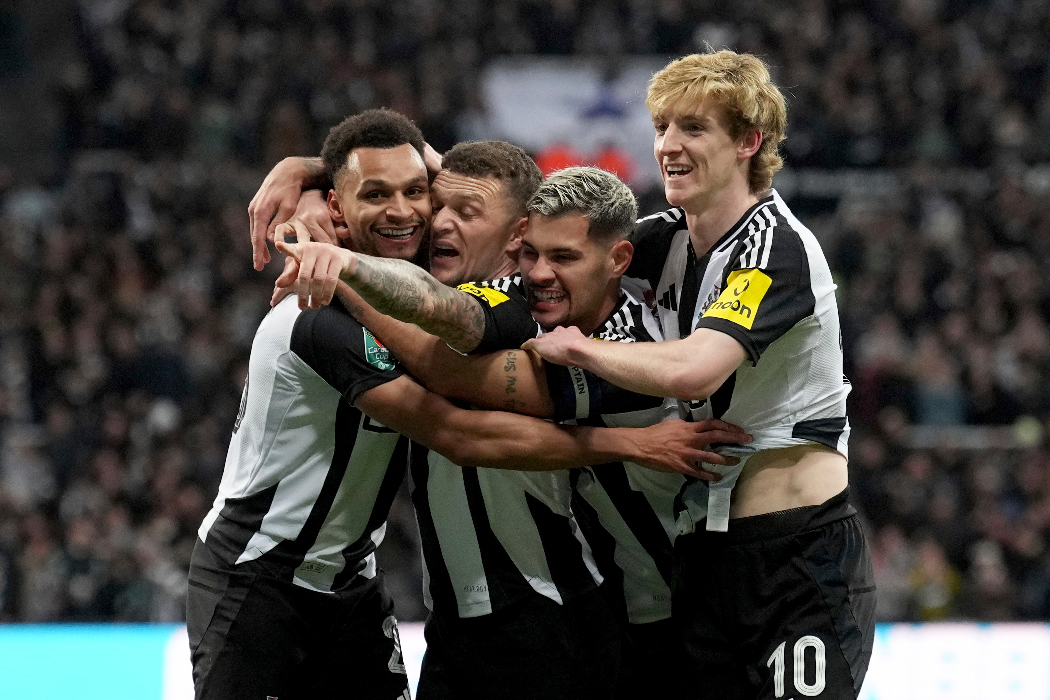Newcastle reached their second league cup final in three years after beating Arsenal over two legs