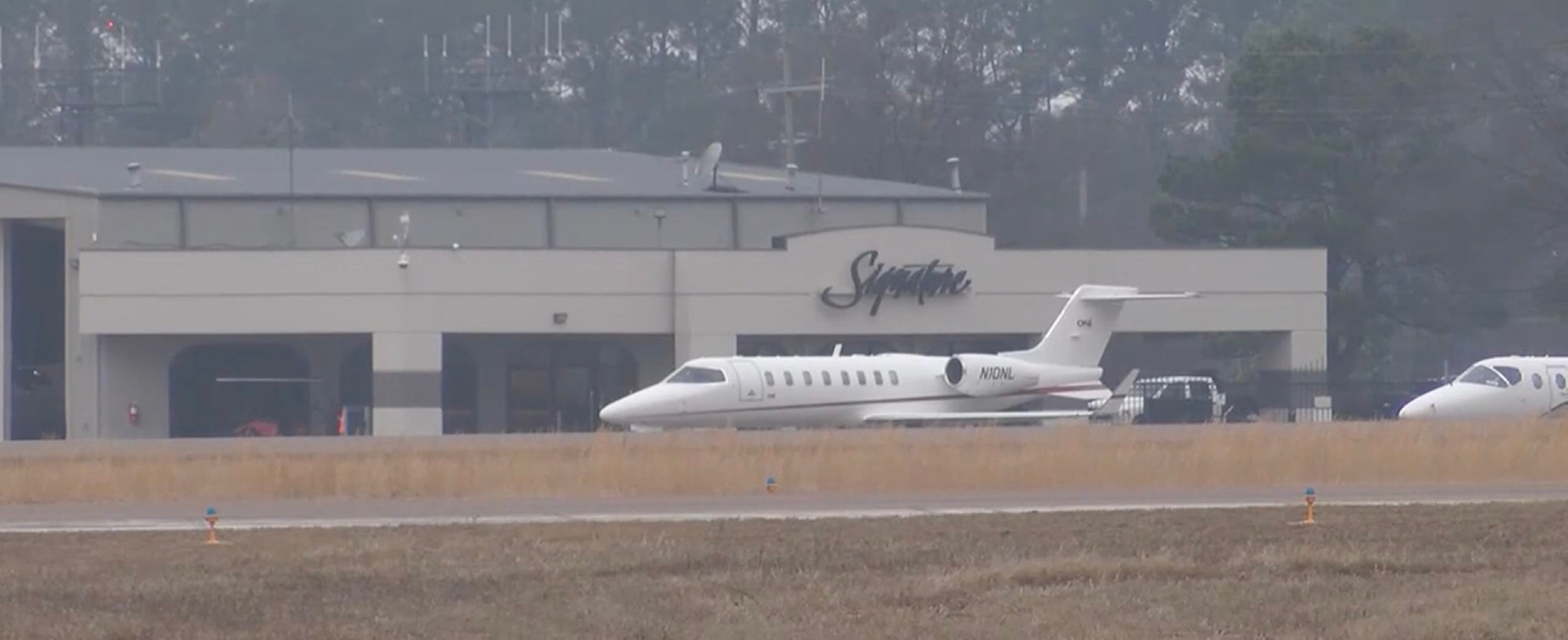 A 15-year-old allegedly brandished a firearm as he demanded employees arrange a plane for him at Texarkana Regional Airport in Arkansas (pictured above)