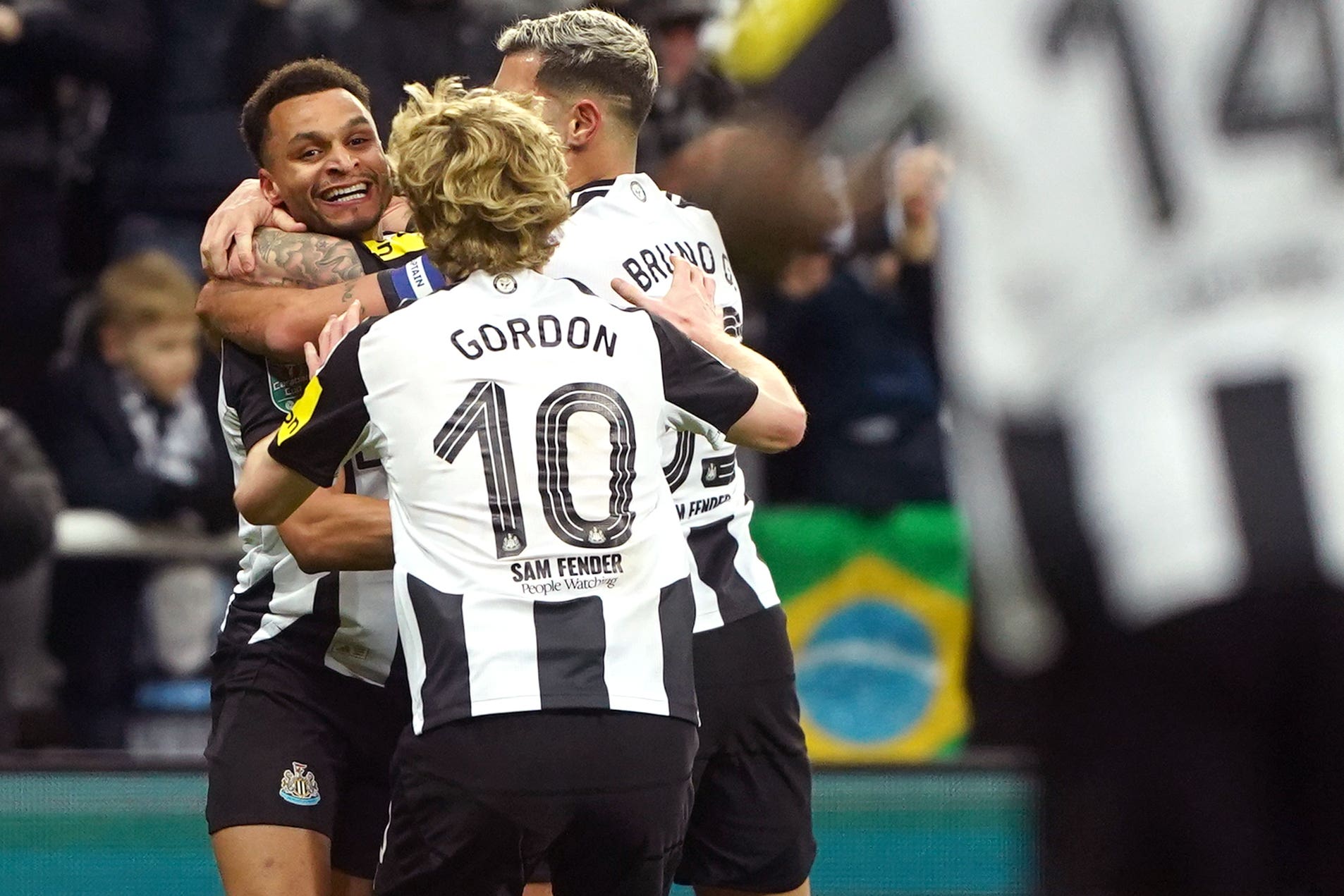 Jacob Murphy sneaked in a rebound to get Newcastle’s second leg started