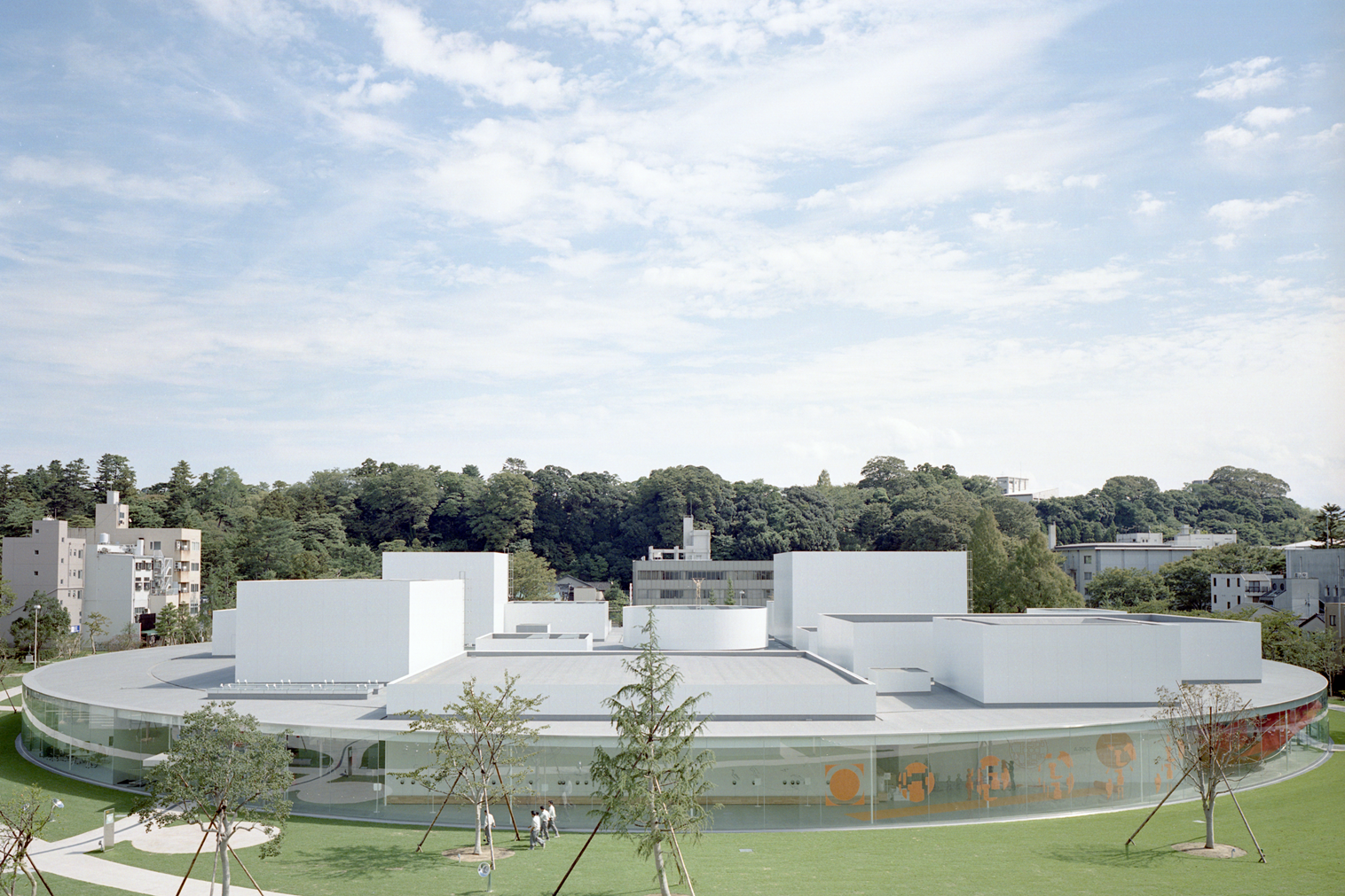 The 21st Century Museum of Contemporary Art in Japan designed by SANAA (SANAA/PA)