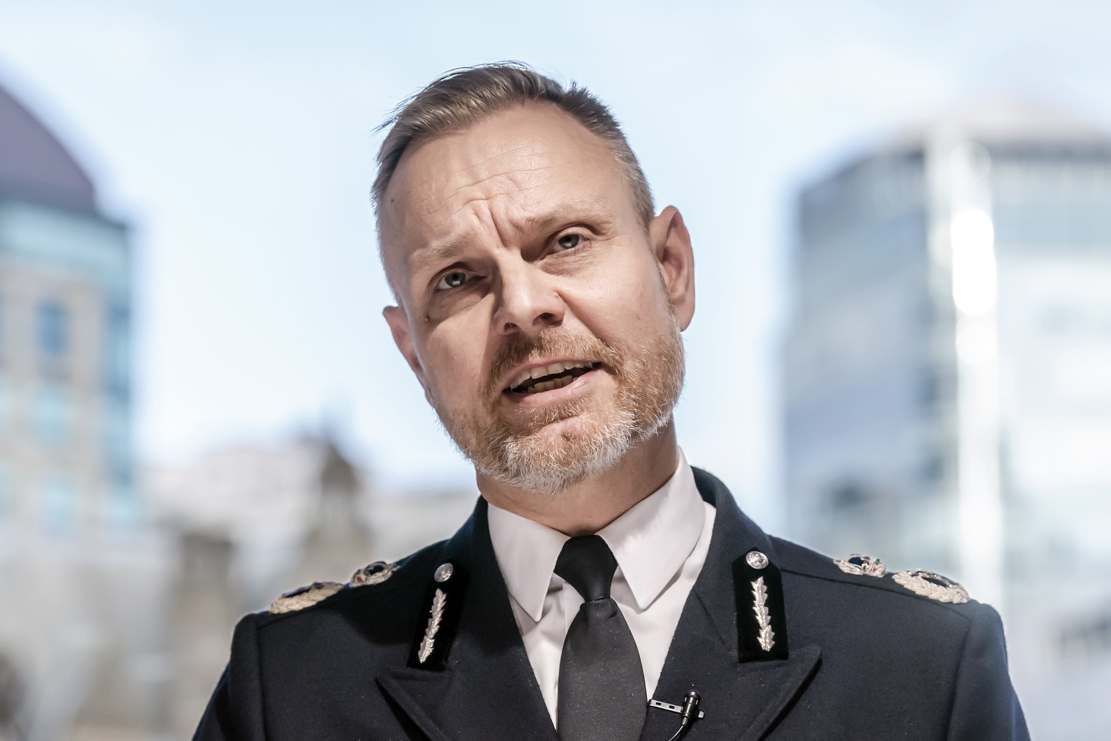 Matt Jukes, the head of counter-terrorism policing (Danny Lawson/PA)
