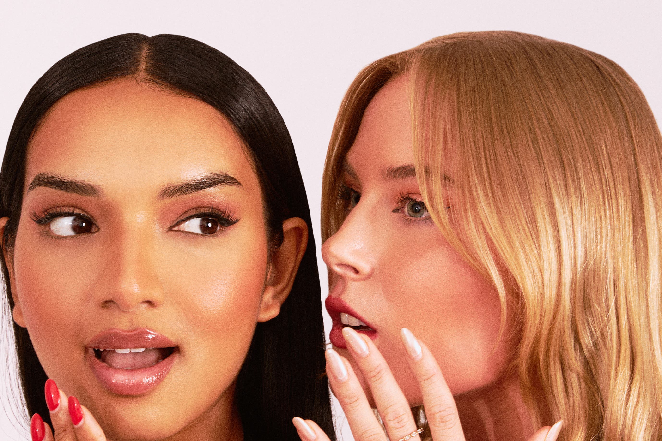 Best friends Yasmin Misner and Ilma Shahrene host the The Break-Up Diet. (Rebecca Alison/PA)