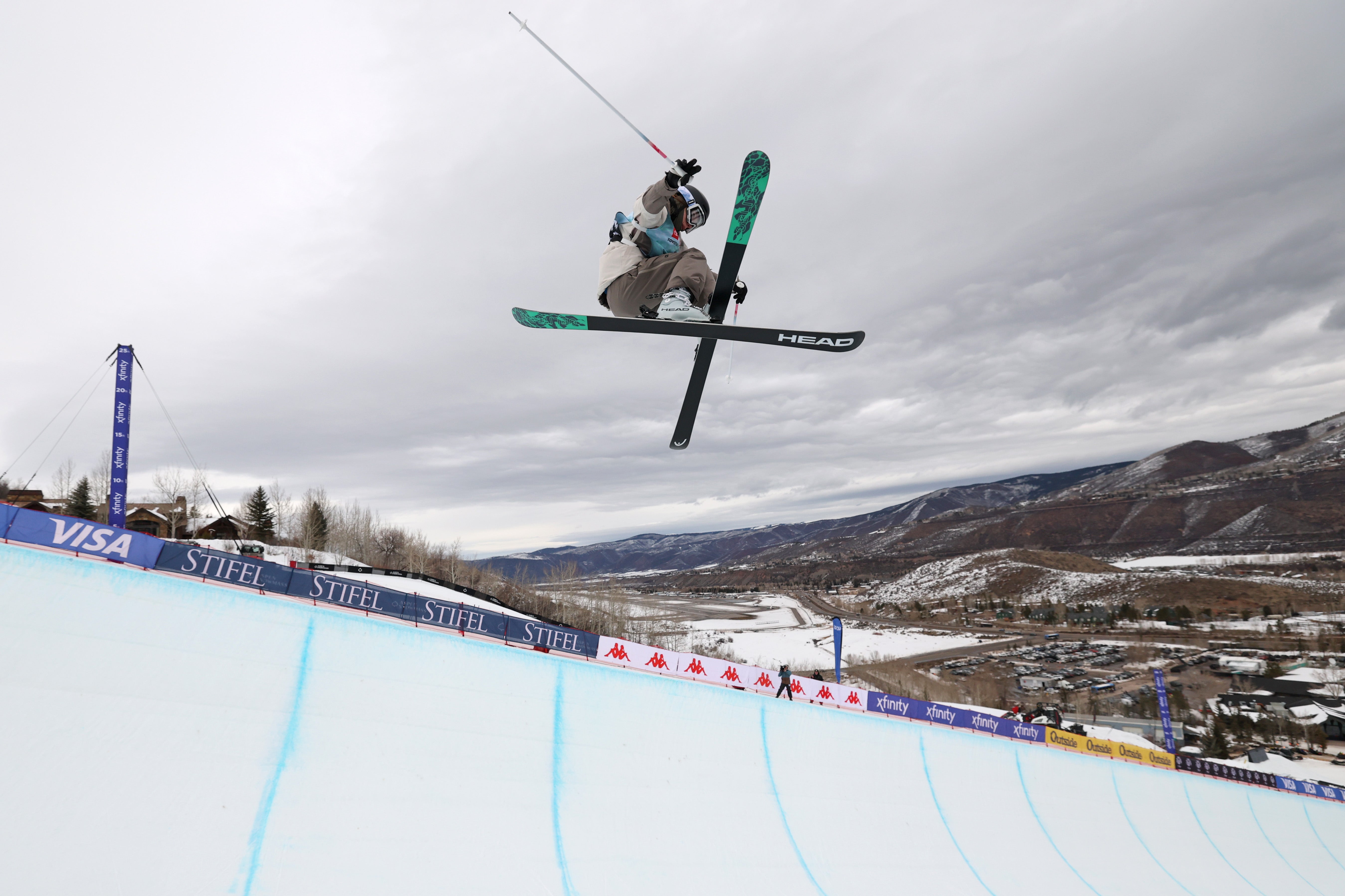 Zoe Atkin is targeting a second Olympics as a halfpipe skier