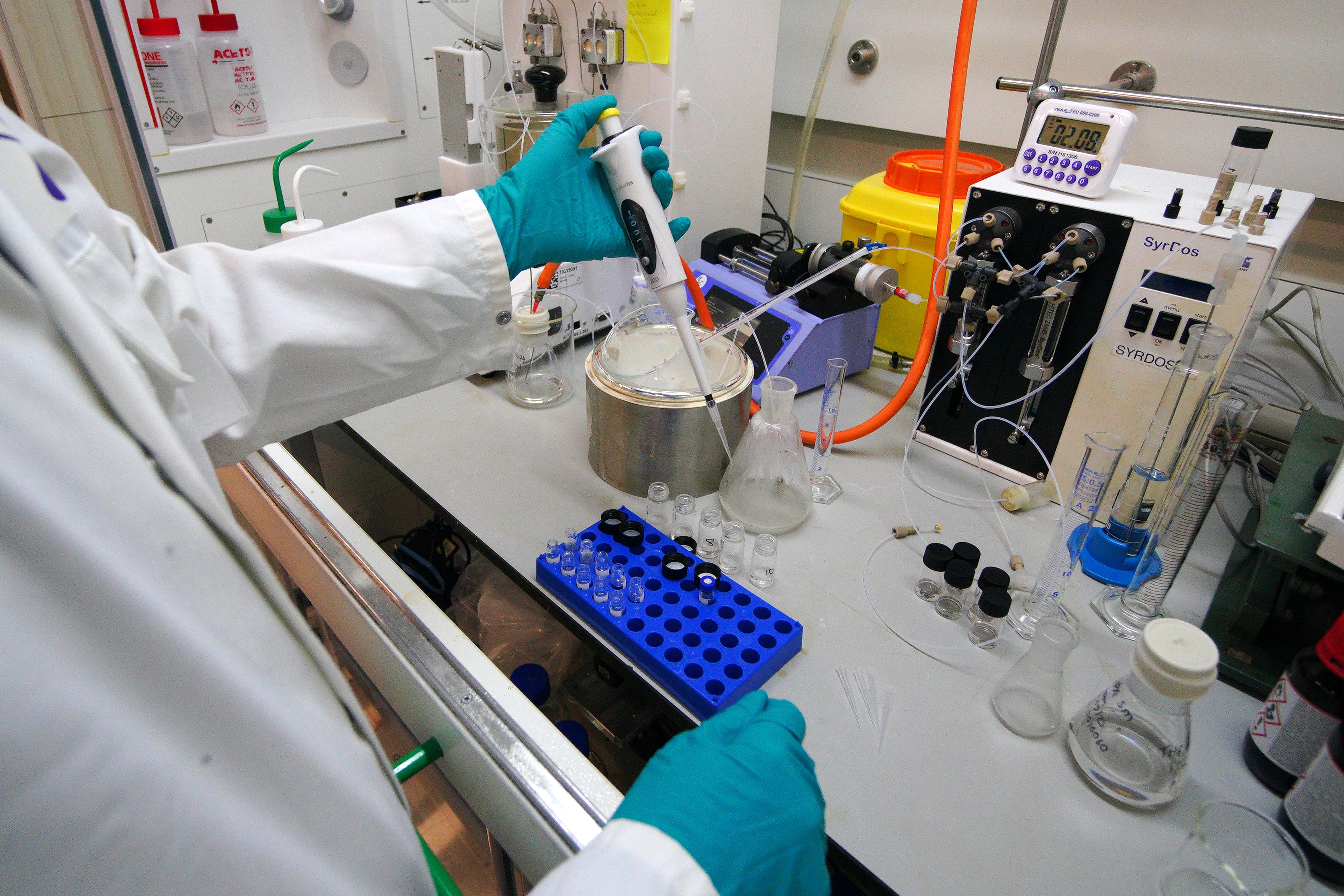 The boss of drugmaker AstraZeneca has said he was ‘very disappointed’ with the firm’s move to scrap plans for a £450 million vaccine plant in Liverpool, but insisted the business case did not stack up (Peter Byrne/PA)