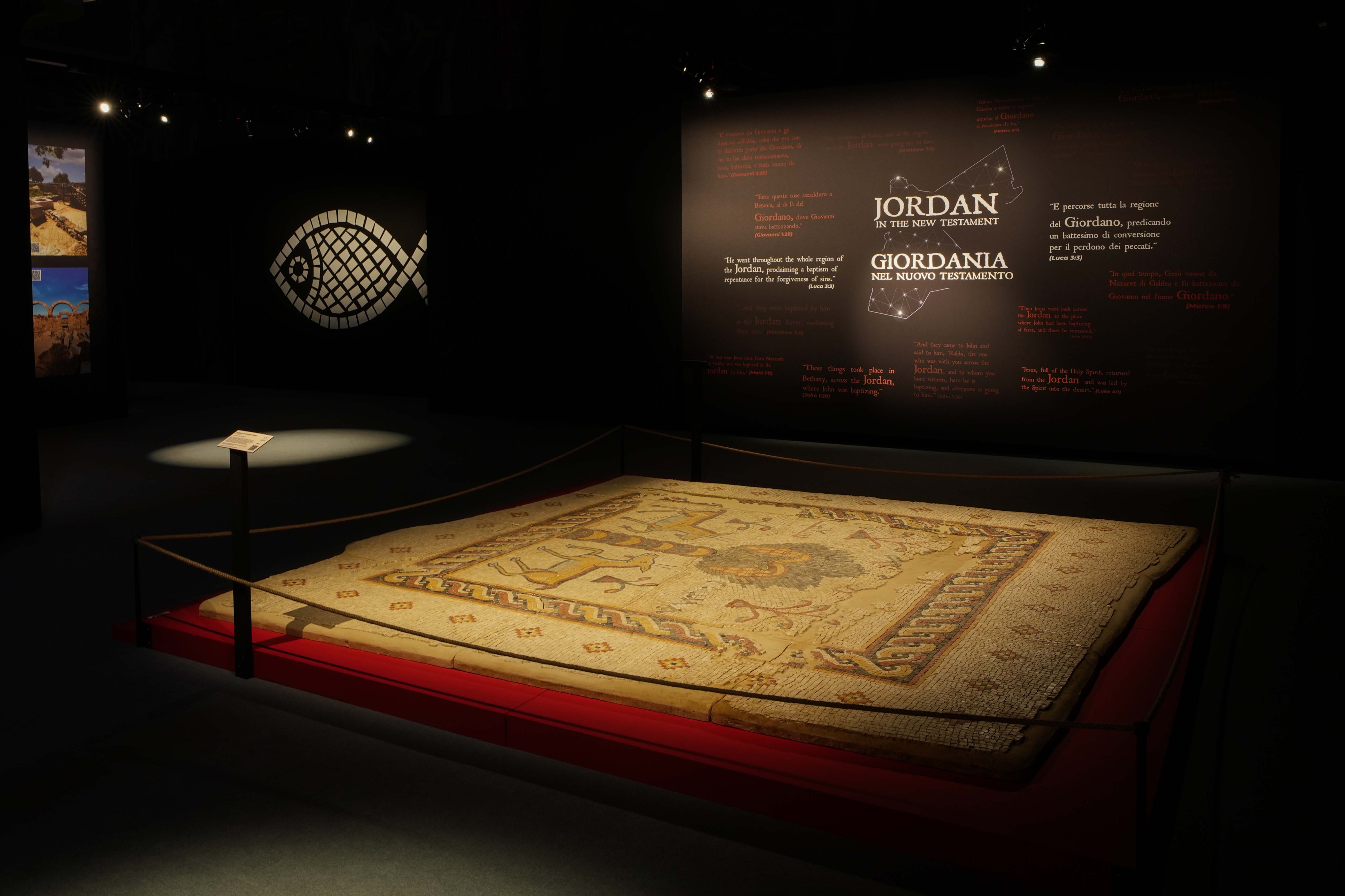 The Exhibition is an immersive journey through artefacts that tell the story of Christianity from its beginnings through to today