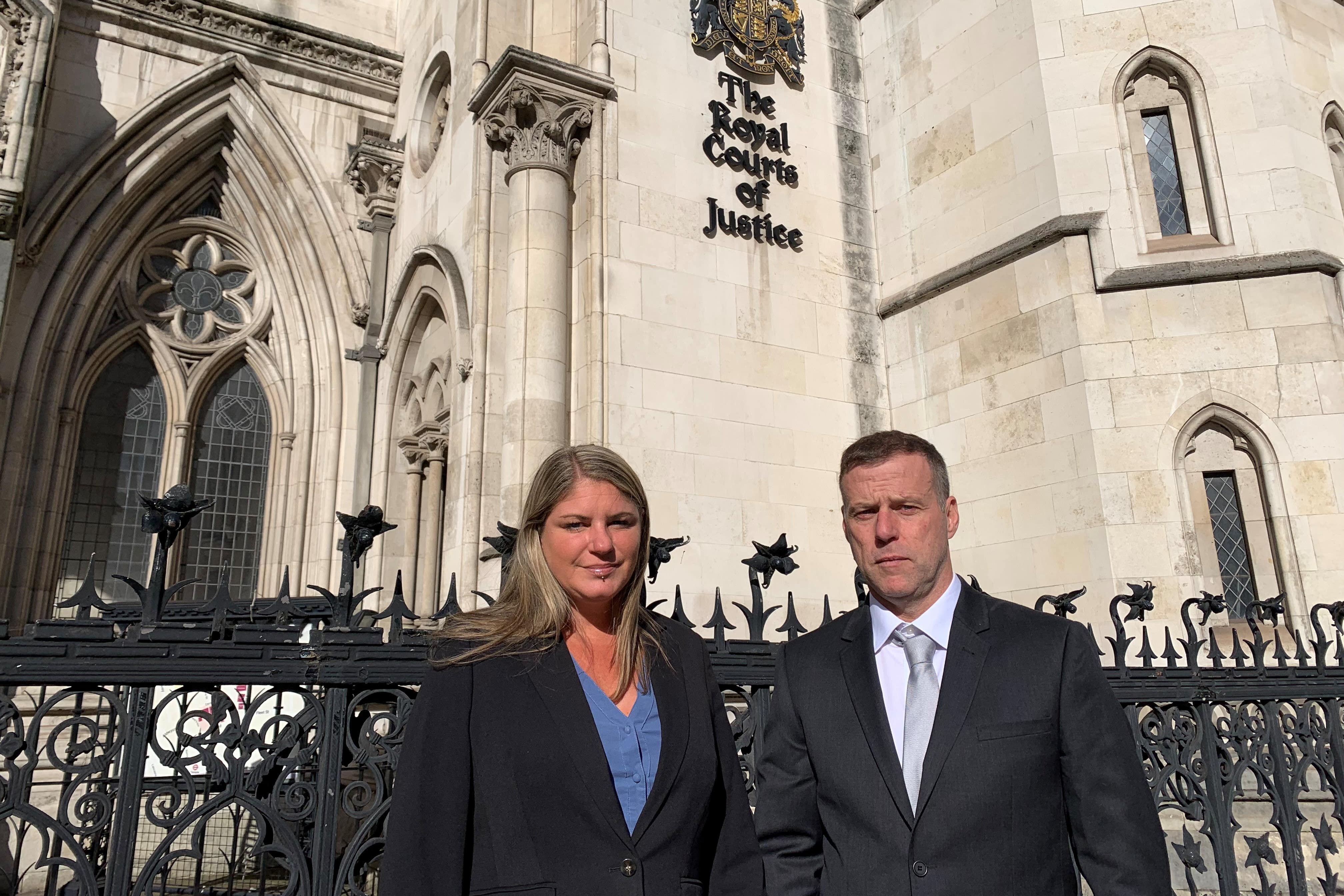 Allyn and Jenny Condon’s son Ben died 10 years ago after developing a respiratory illness (Tom Pilgrim/PA)