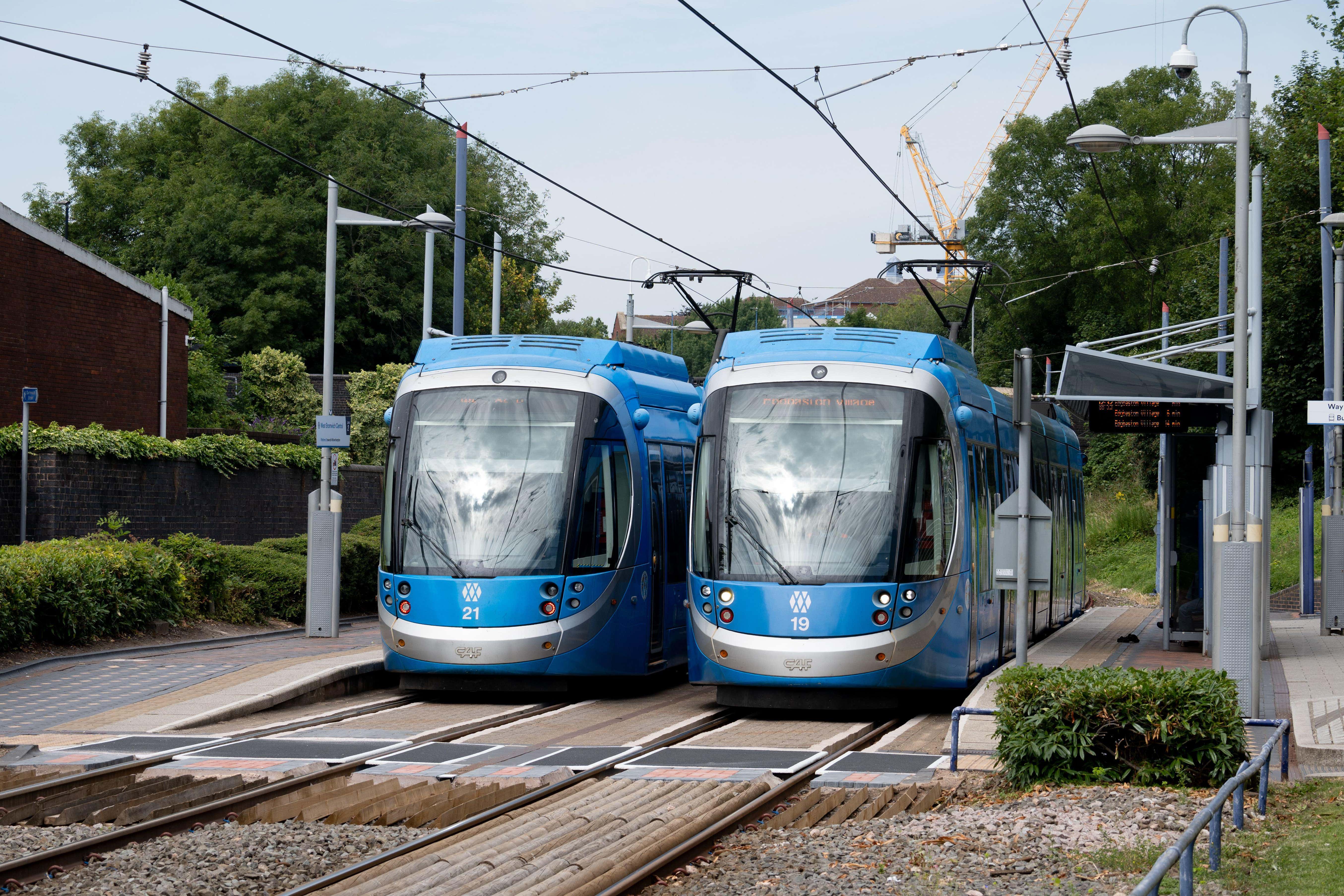 Work on a £295 million extension of the West Midlands Metro tram network began on Thursday (Alamy/PA)