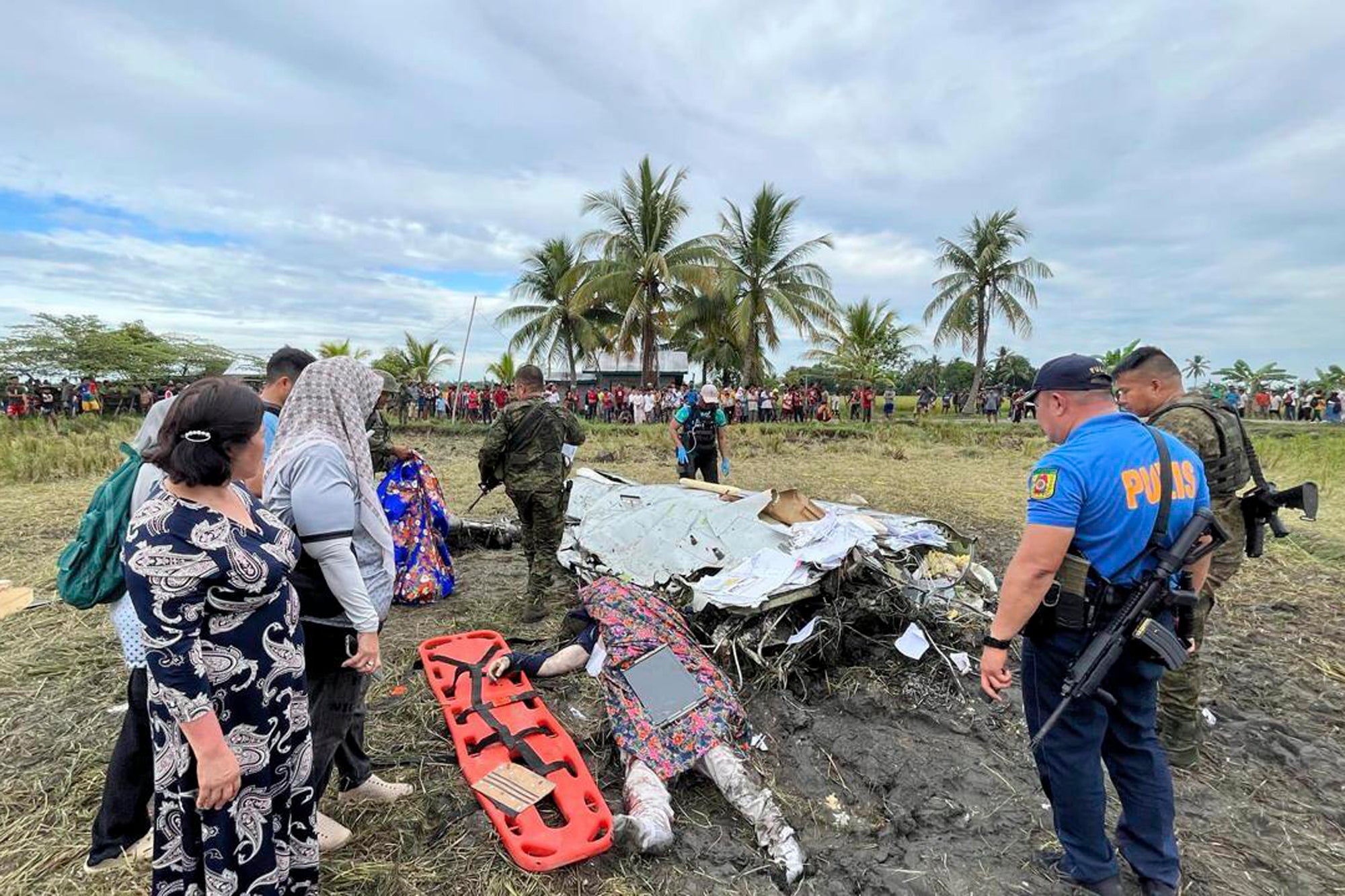 Philippines US Plane Crash