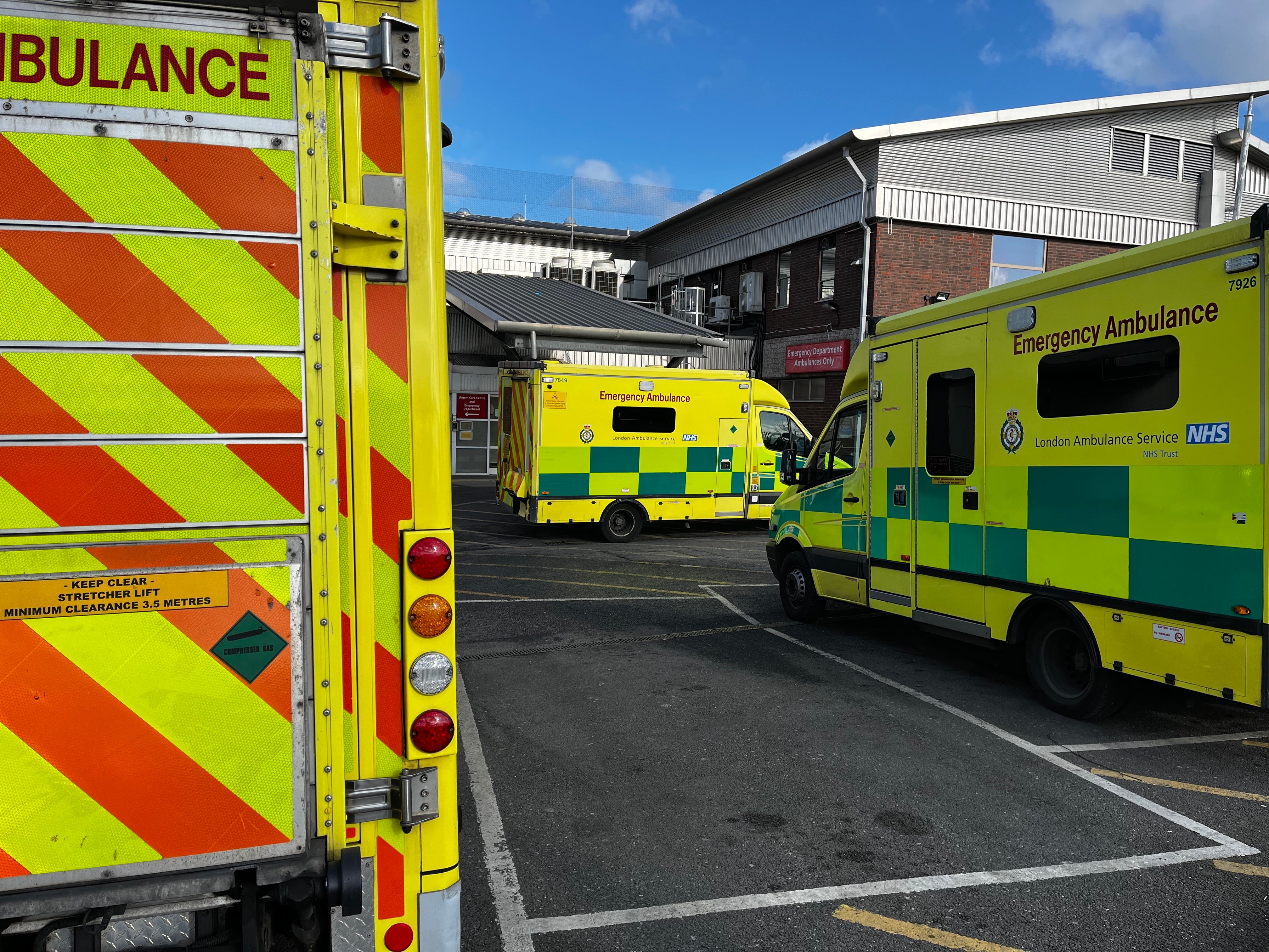 Ambulance wait times improved across January despite ongoing pressure
