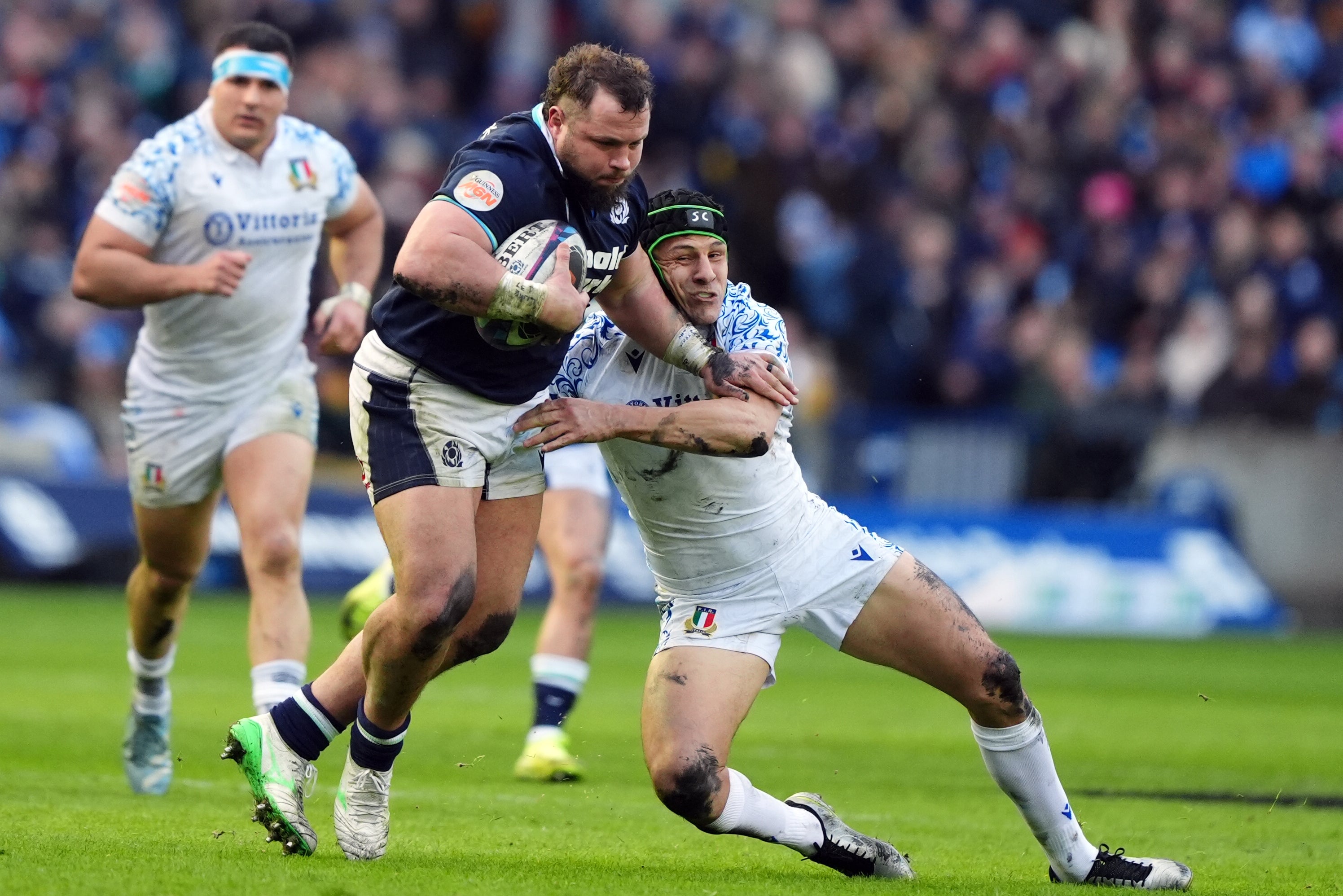 Pierre Schoeman is Scotland’s regular starting loosehead