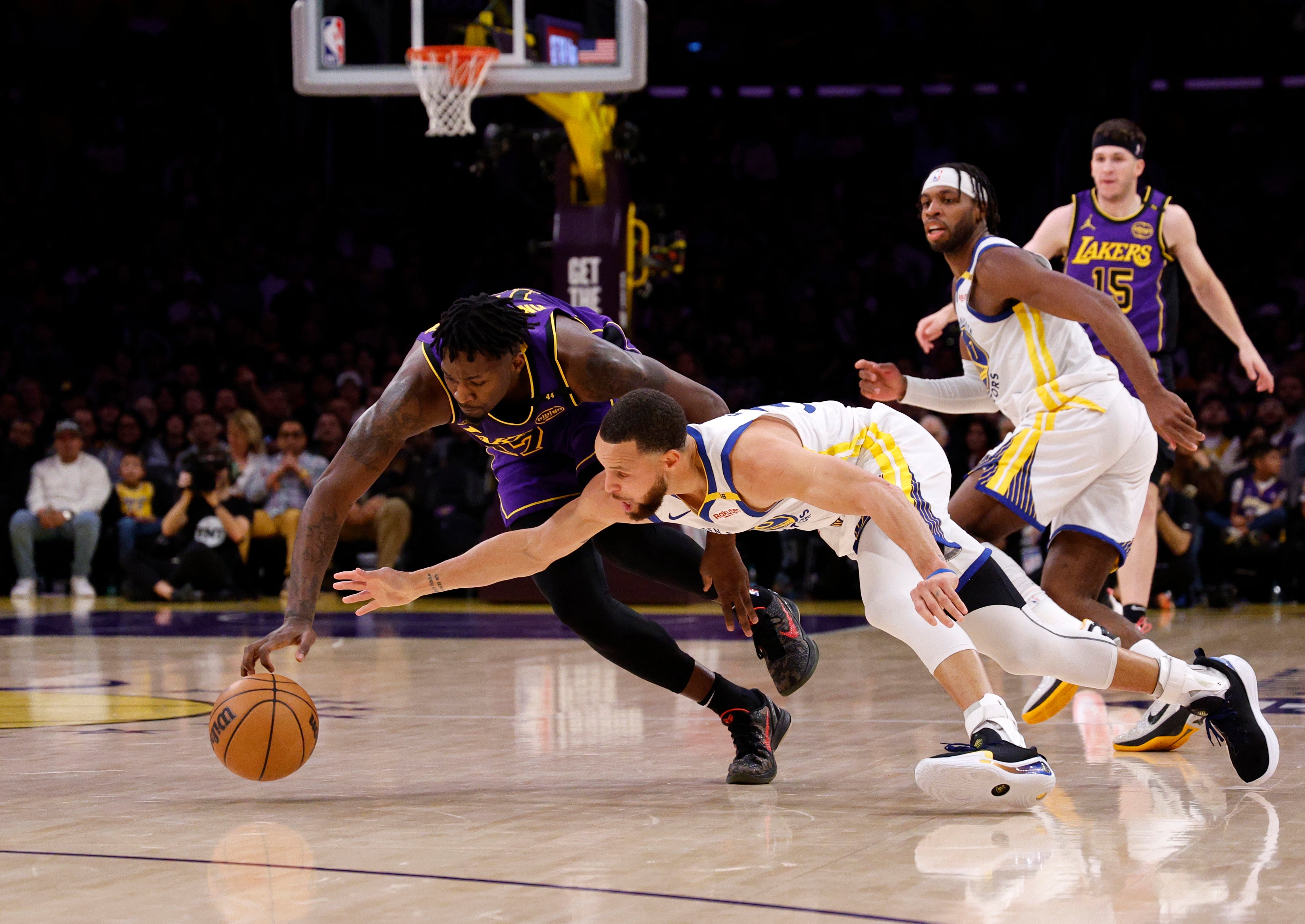 Warriors Lakers Basketball