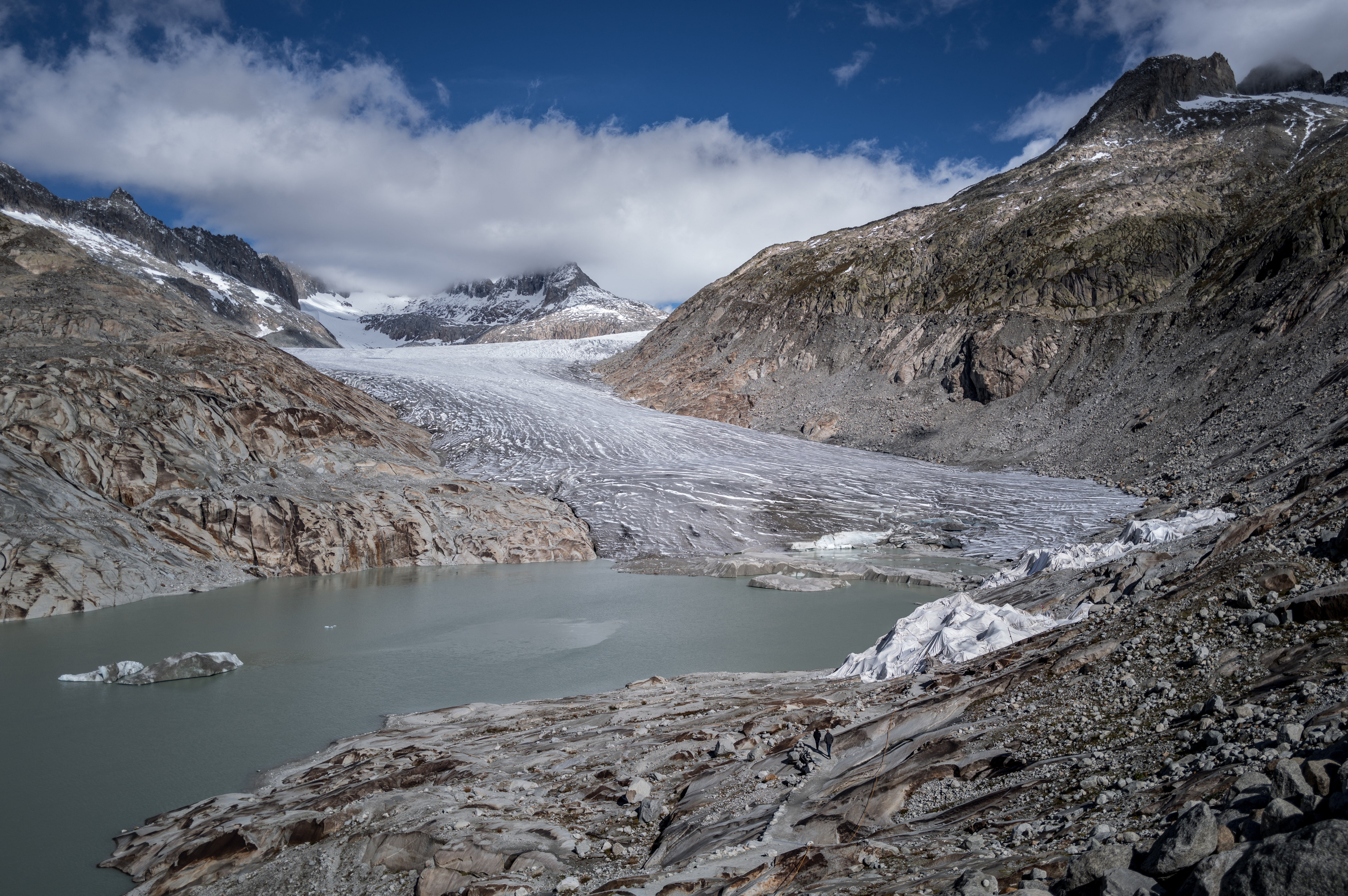Two-thirds of glaciers are expected to disappear by 2100, according to scientists. Glaciers have white surfaces that reflect the sun's rays, helping to keep Earth’s climate mild
