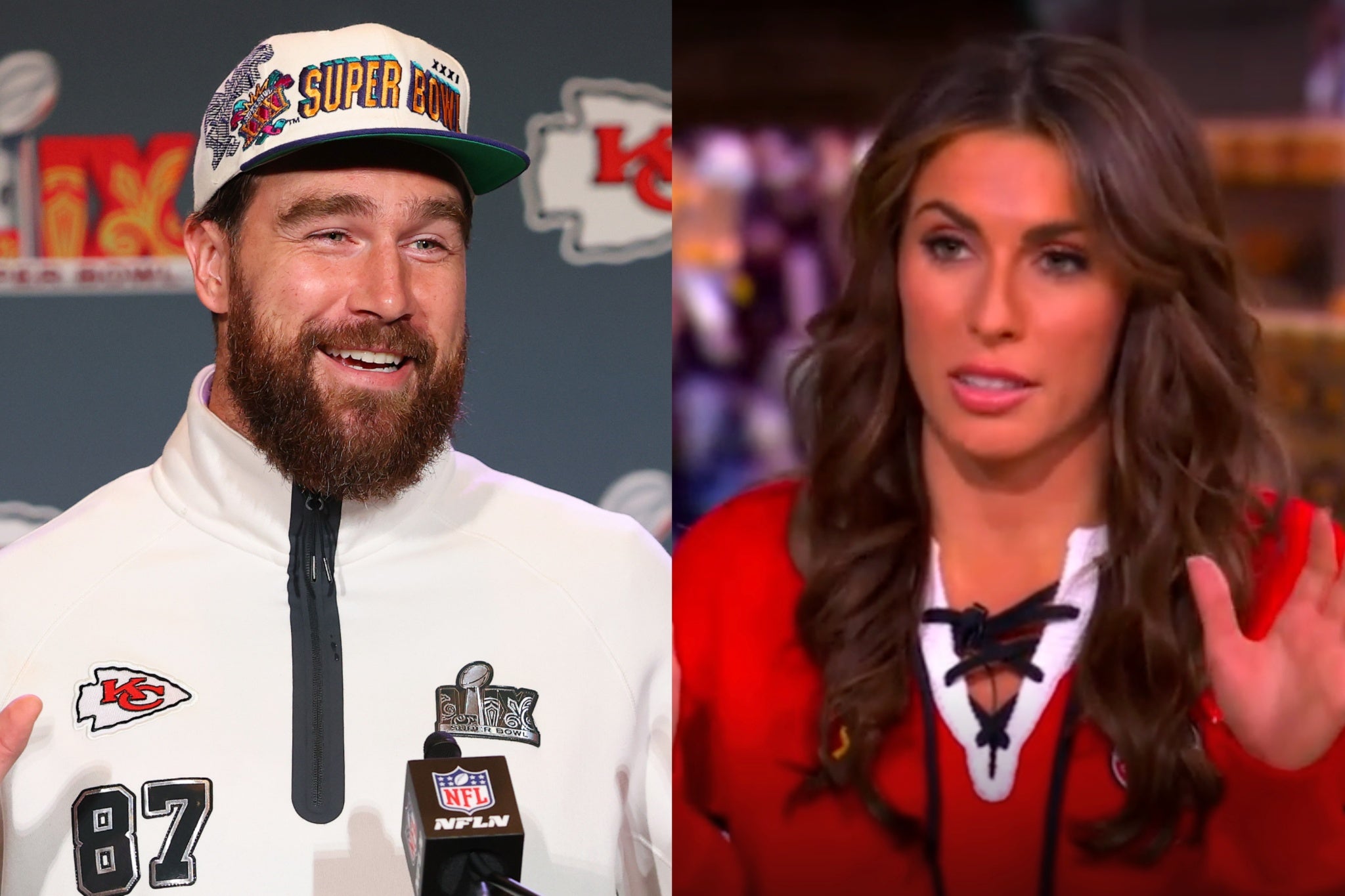 Travis Kelce and The View's Alyssa Farah Griffin