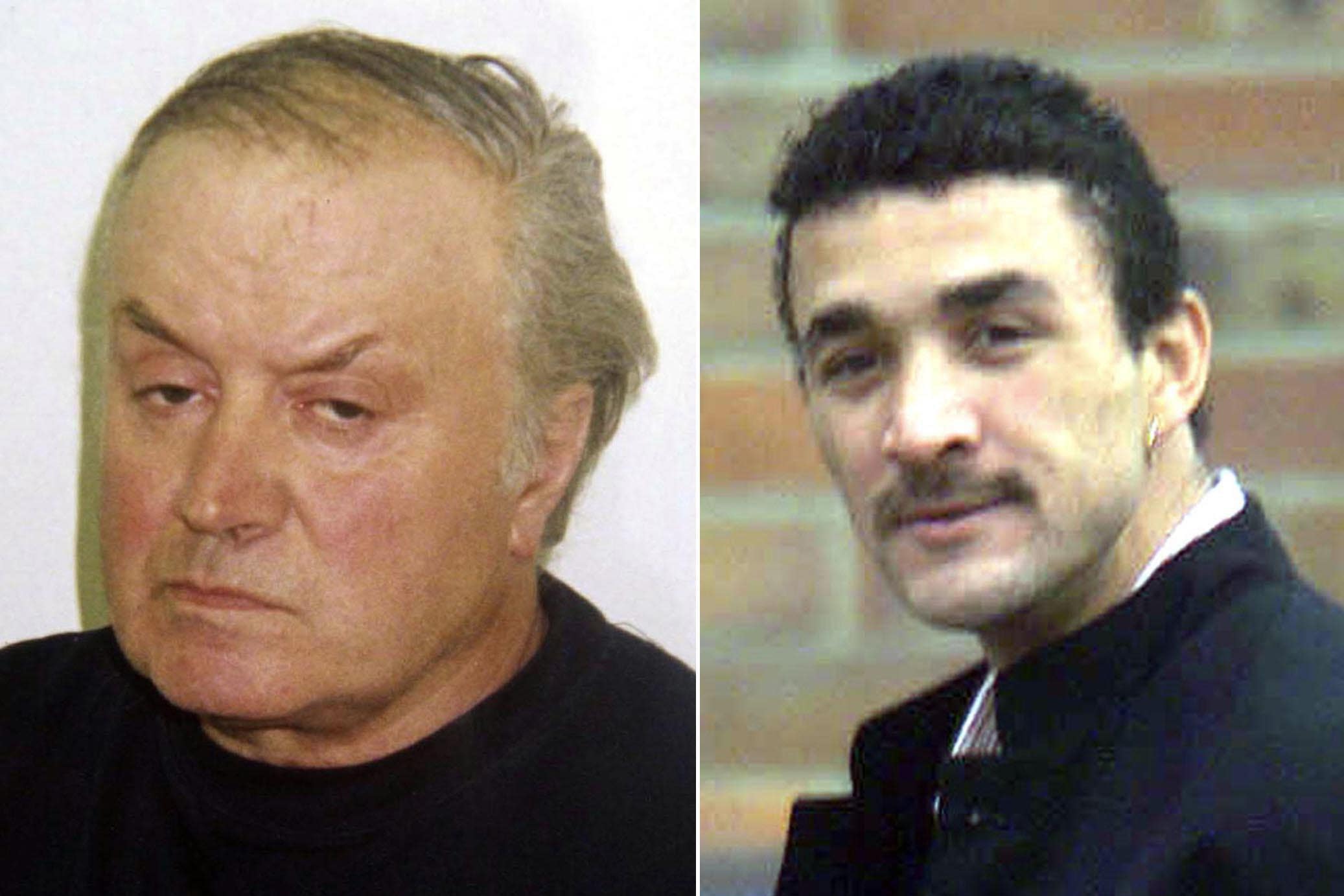 Norfolk farmer Tony Martin and Brendan Fearon around the time of the 1999 crime (PA)