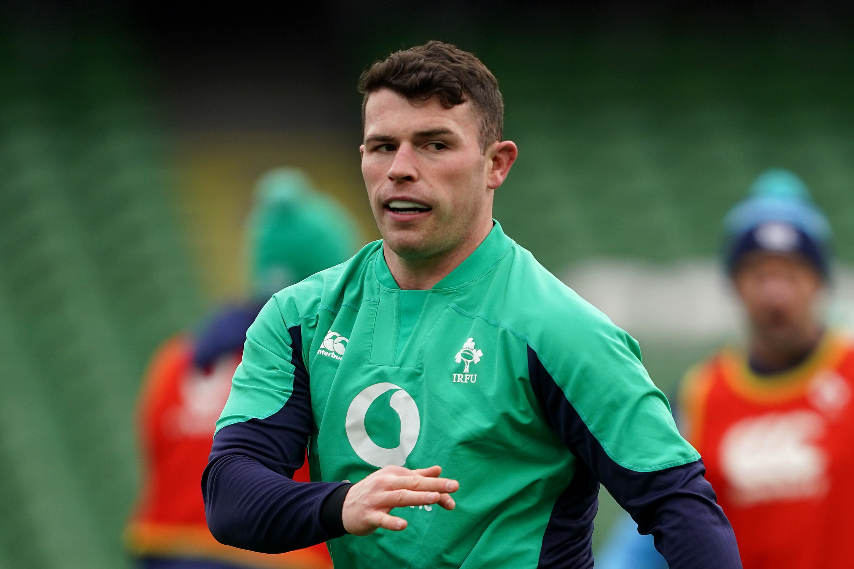 Calvin Nash (pictured) was a late addition to Ireland’s starting XV (Brian Lawless/PA)