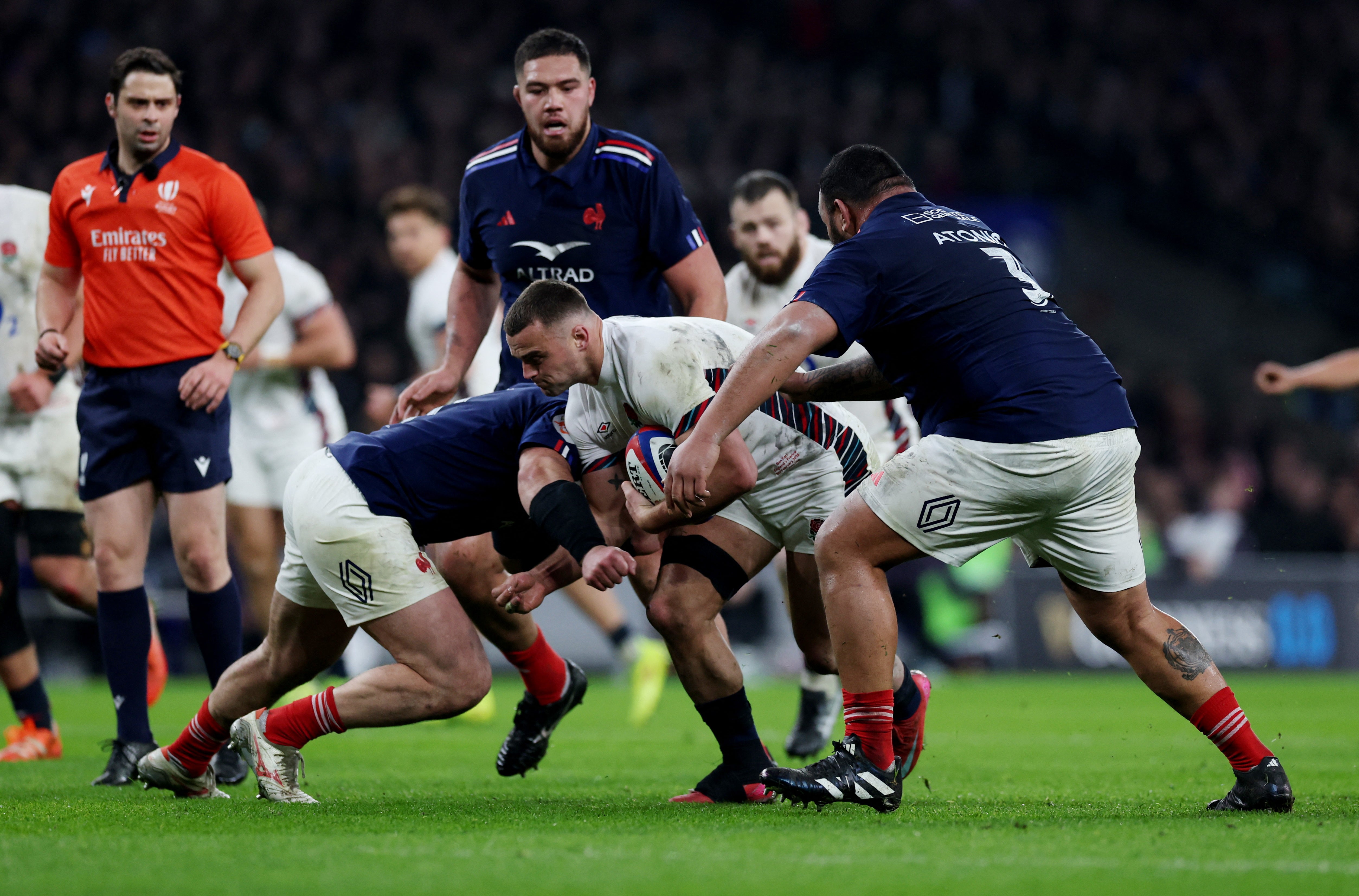 Ben Earl has become a key cog in England’s back row in recent times