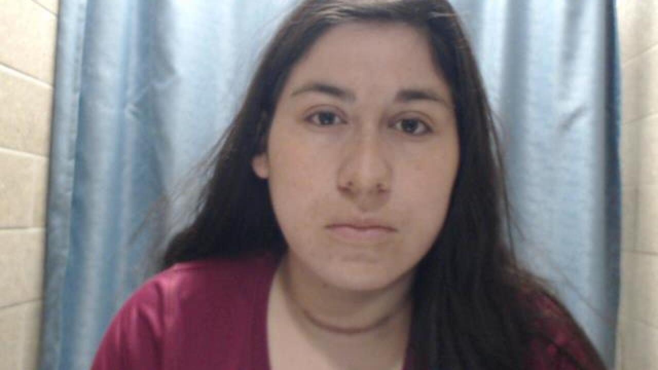 Luz Jessica Gonzalez-Estrella, 29, has been accused of putting an infant in the trash can outside a home, where it was found dead.