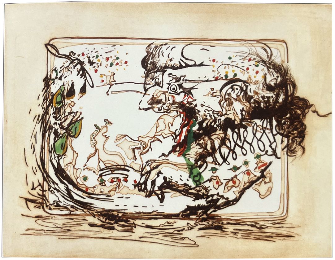 Television, Salvador Dalí, part of the exhibition