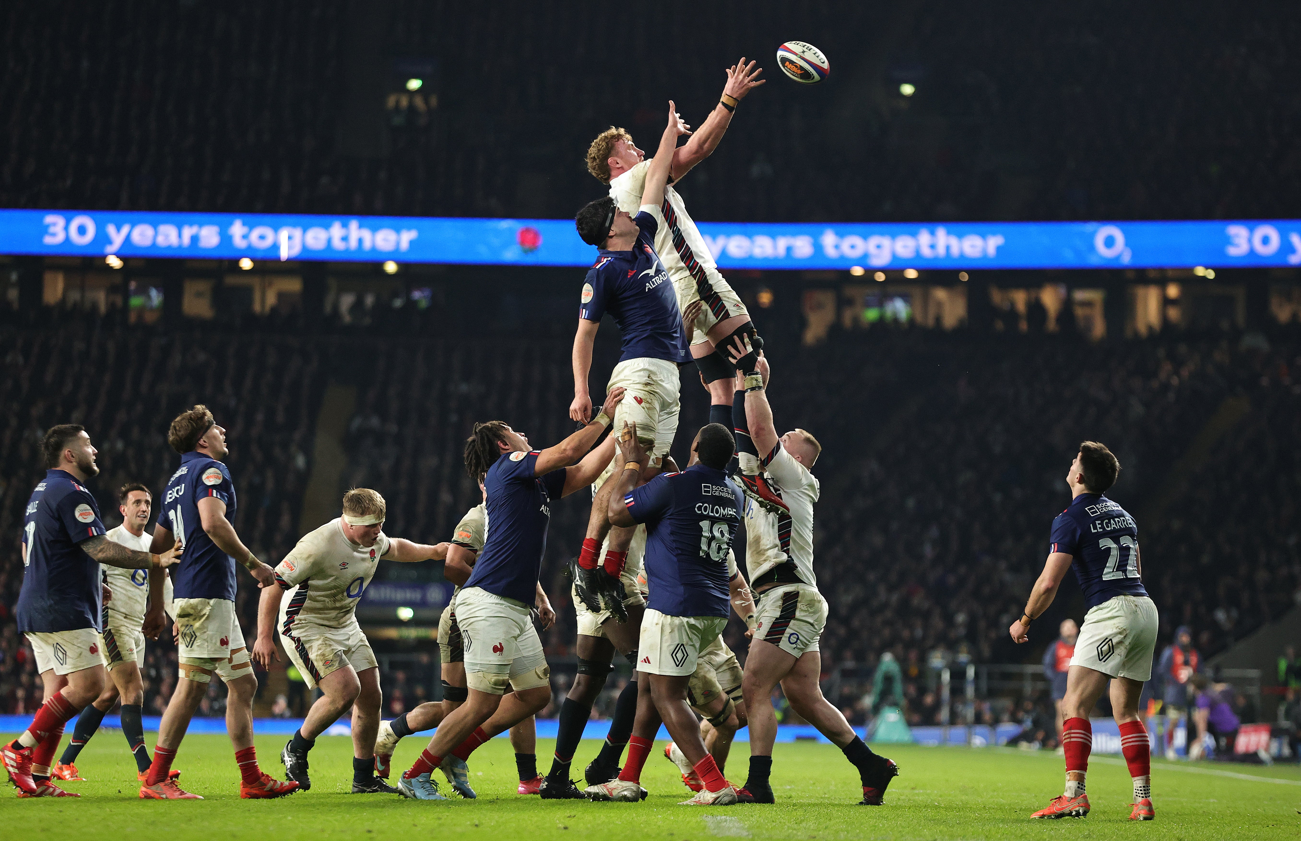 The arrival of Ollie Chessum and Jamie George stabilised England’s lineout