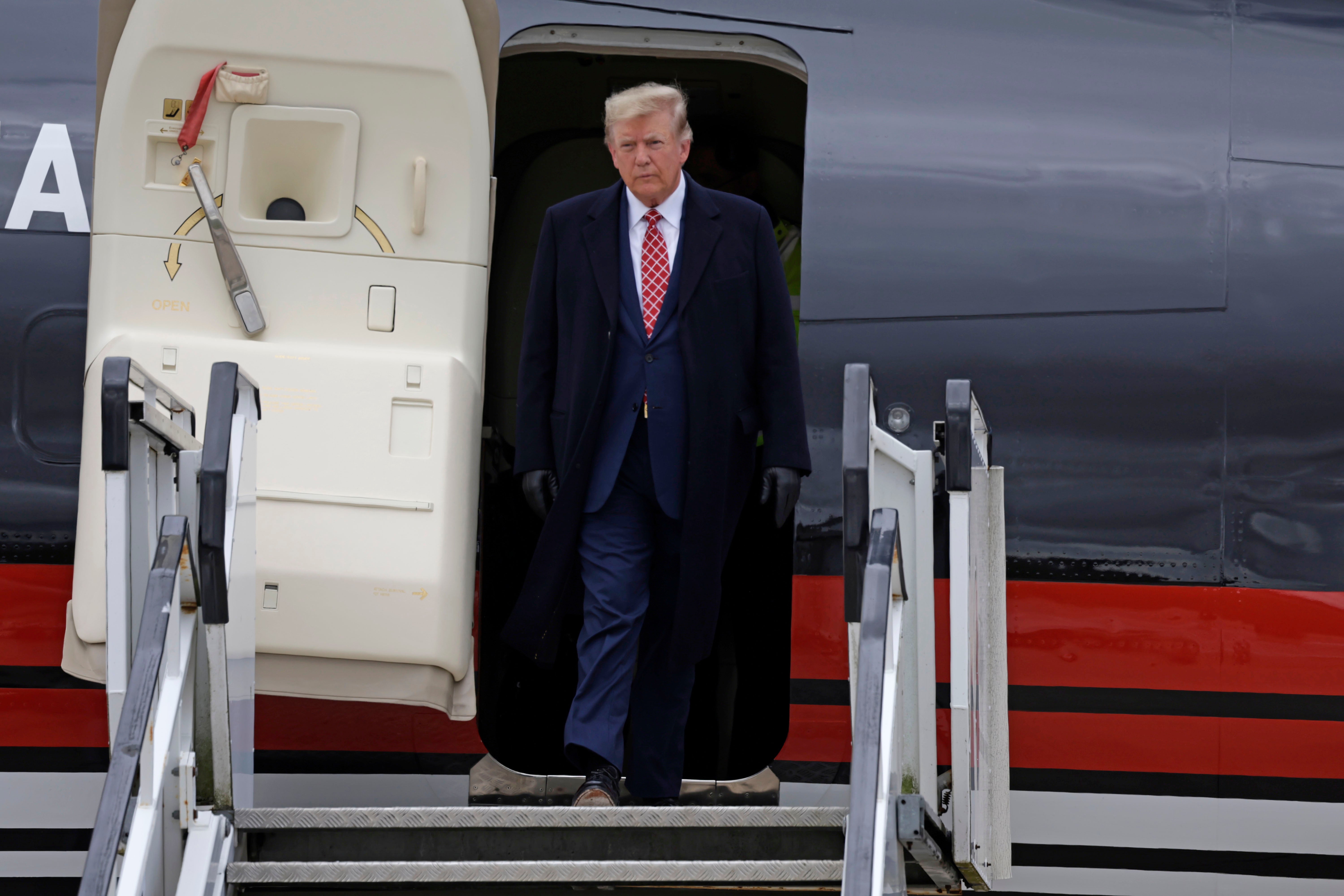 Donald Trump’s worried about his plane being shot down after reports of threats from Iran, a new book claims