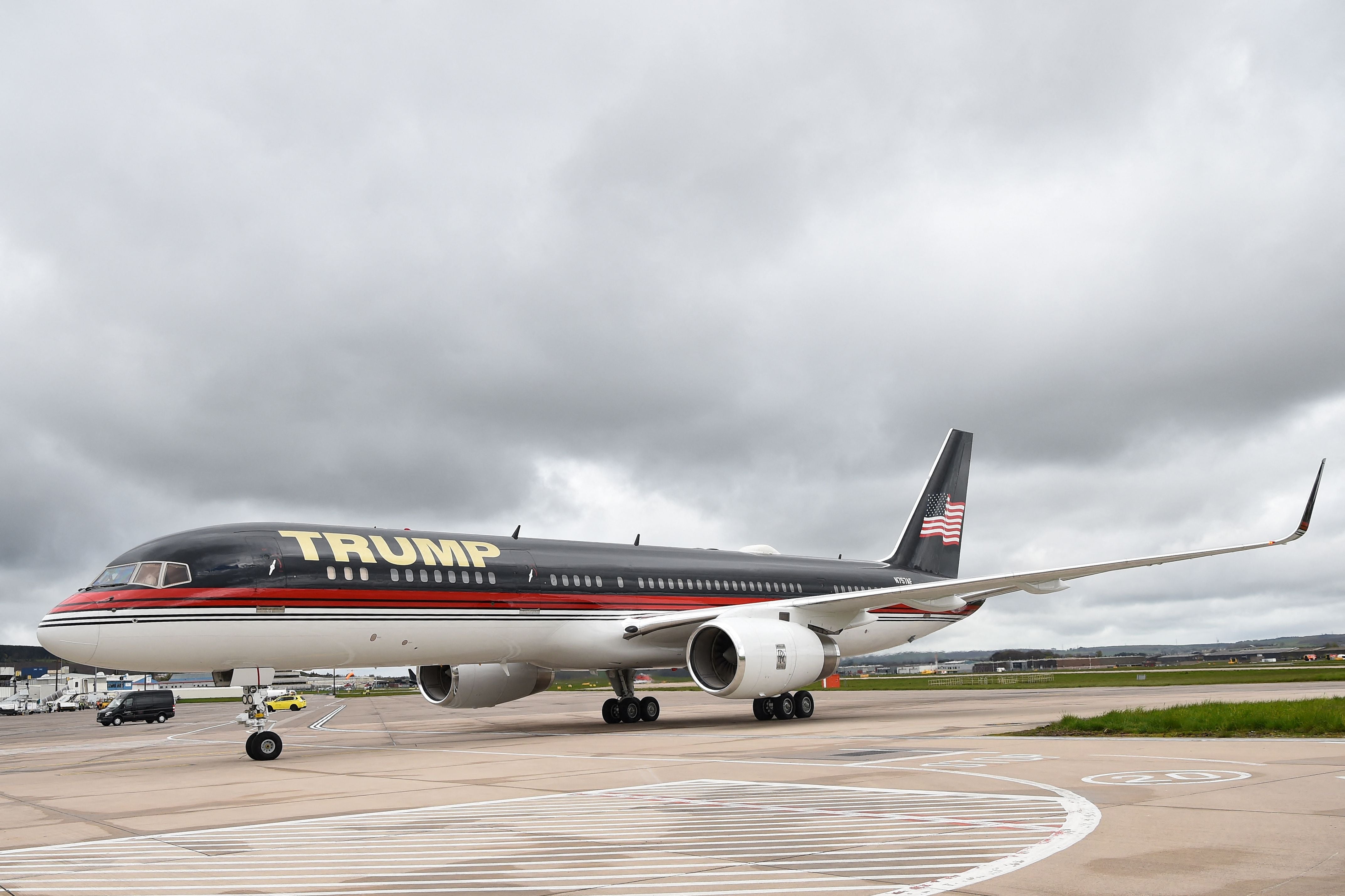 Trump Force One is an extremely identifiable plane that the president and his family utilize