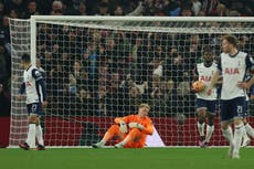 Flimsy, flawed and out of two cups in a week – Tottenham and Ange Postecoglou are nearing an inevitable end