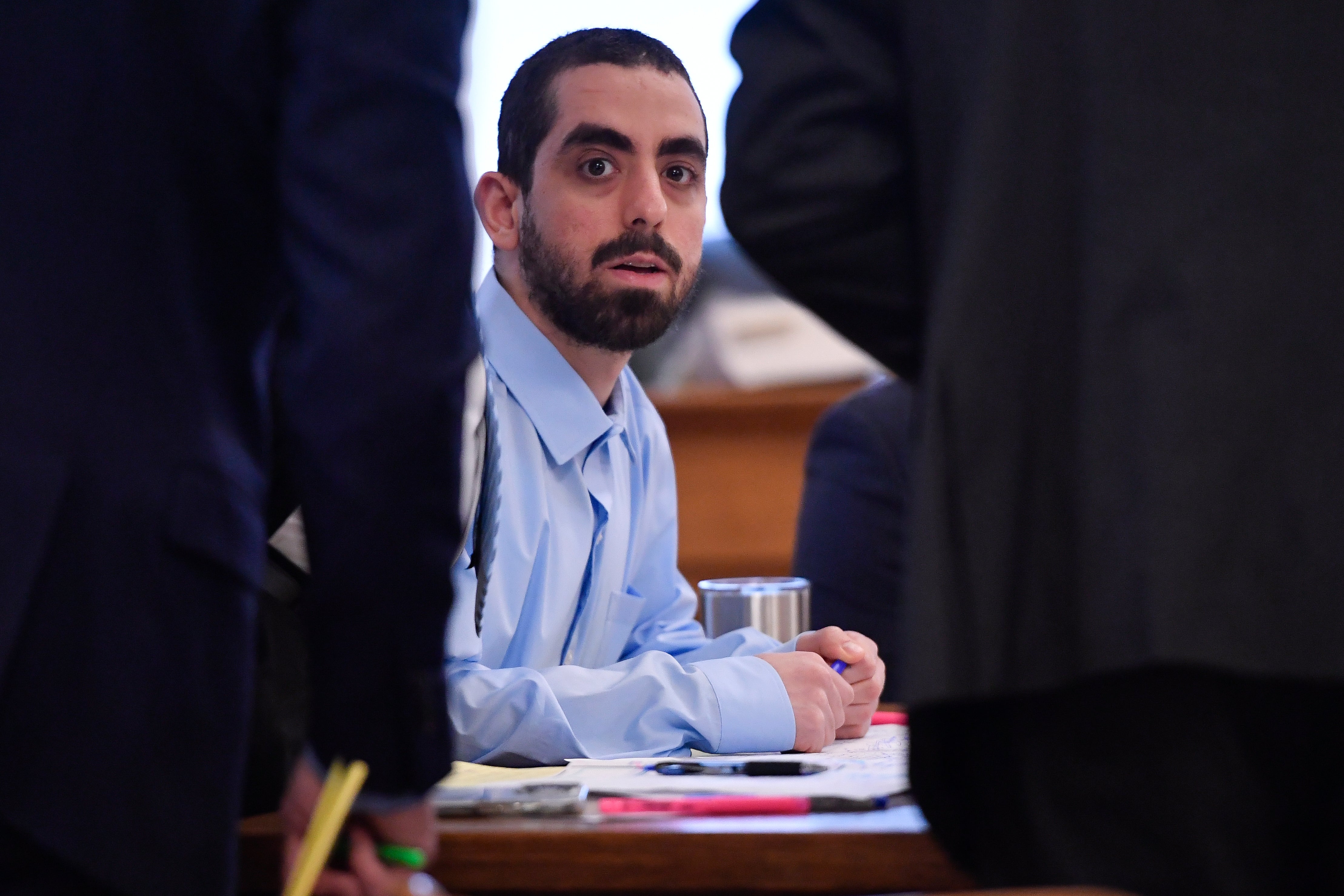 Matar is accused of stabbing Salman Rushdie more than a dozen times in front of a lecture audience at the Chautauqua Institution Amphitheater in 2022