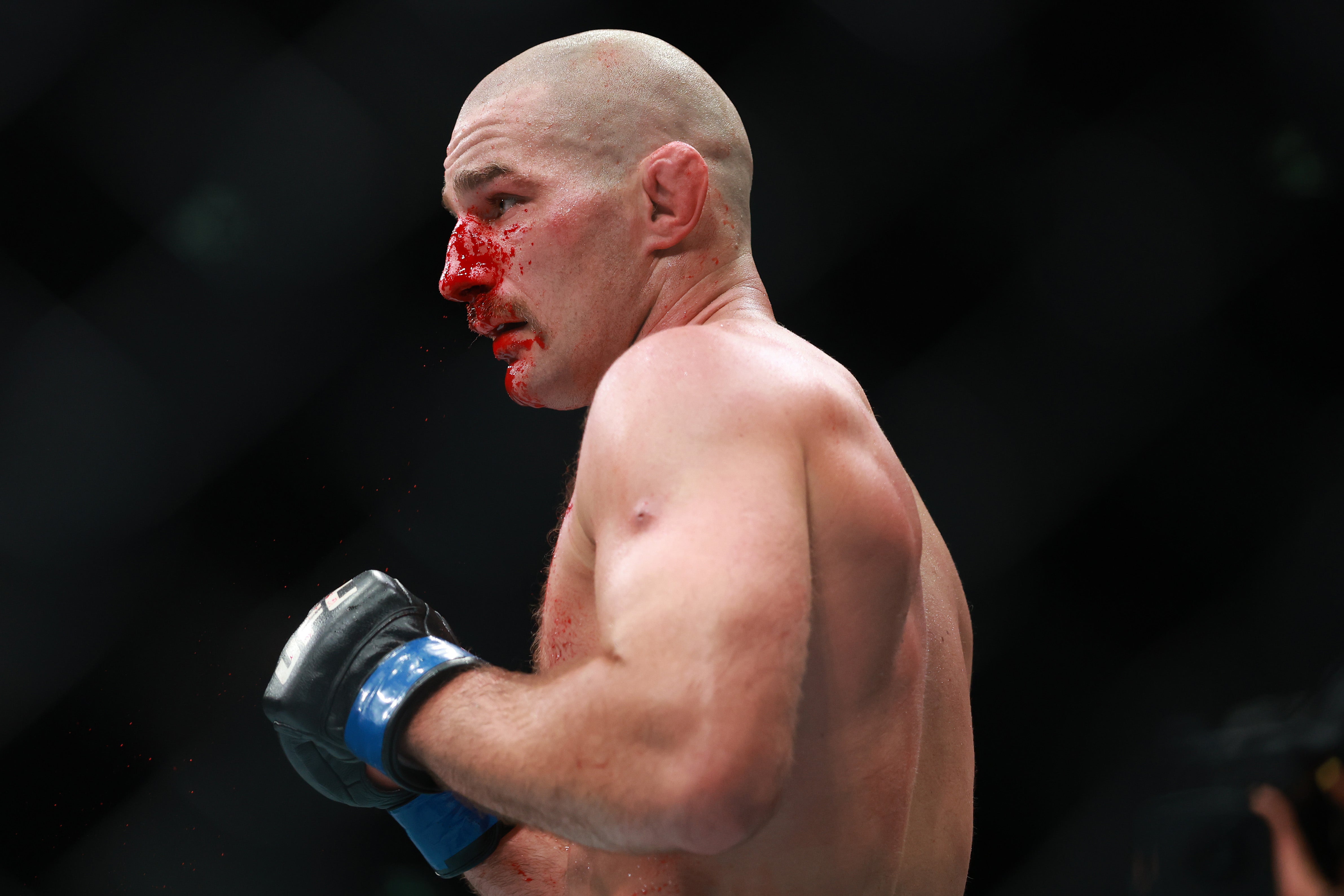 Strickland showed great resilience but was offensively lacklustre