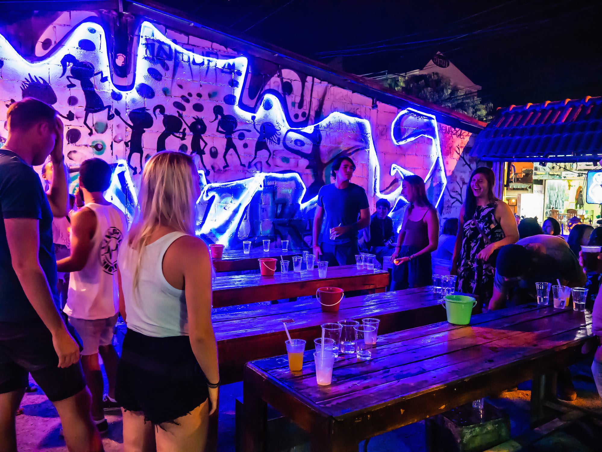 Vang Vieng is a famous holiday destination in Laos