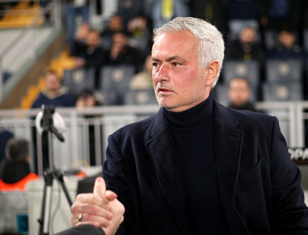 Mourinho took over as Fenerbahce manager ahead of the new season